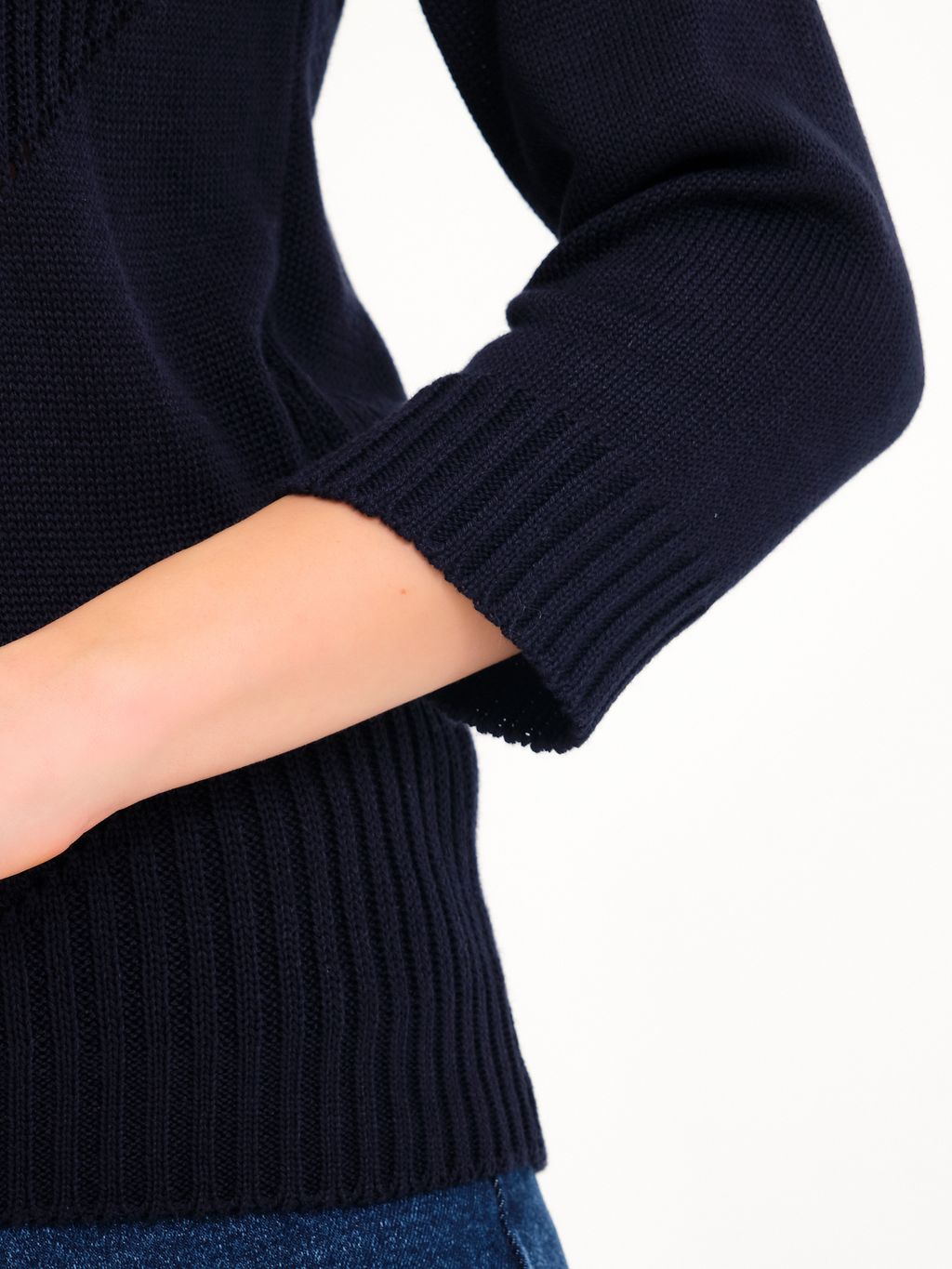 Джемпер вязаный с рукавом 3/4 - Stilla фото 6