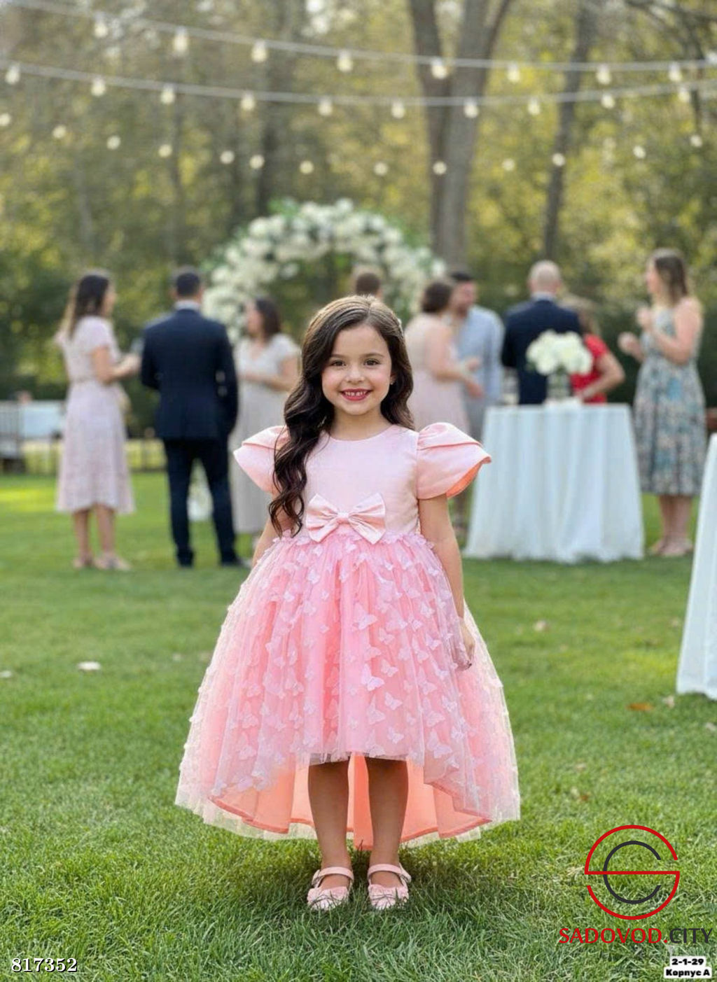 Платье для девочки нарядное - Bruno фото 3