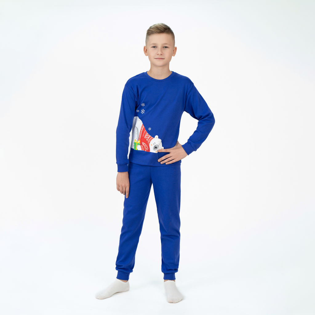 Пижама детская василек медведь ПЖ-1818 (158, 84)