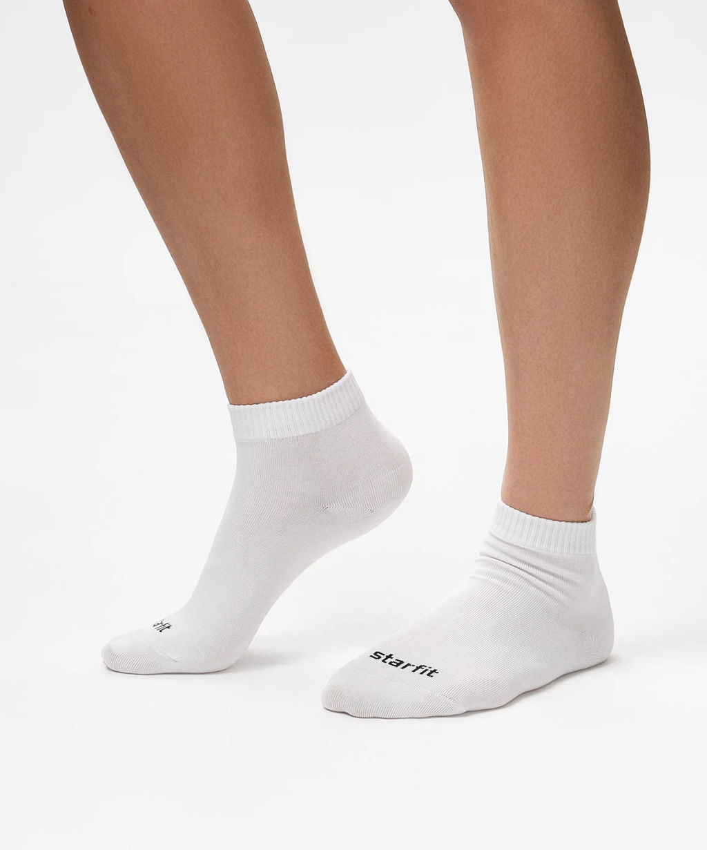 Носки спортивные Starfit Charge SCS2525PW, белый, 35-38, 5 пар фото 9