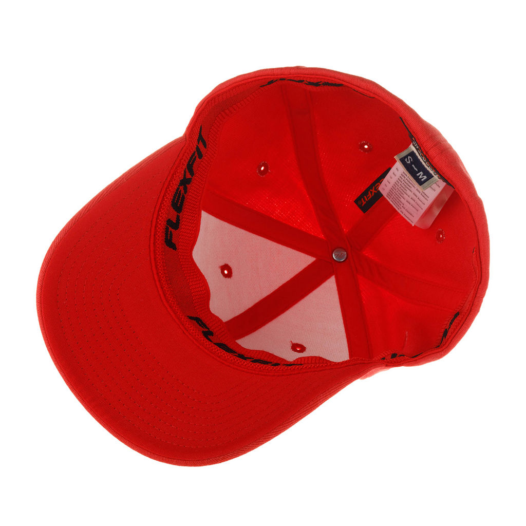 Бейсболка FLEXFIT арт. 6778 (красный)  фото 2