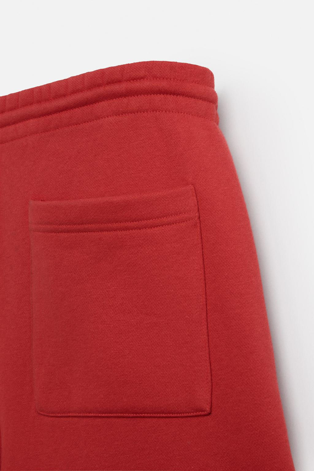 LIMITED EDITION WIDE-LEG JOGGER TROUSERS - Zara фото 9