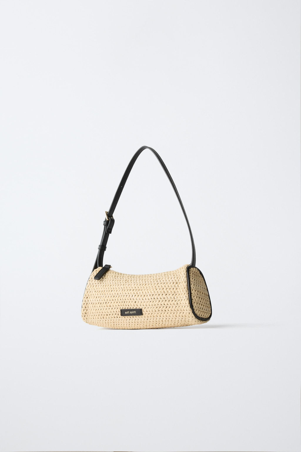 BOLSO RAFIA / Blanco Crudo - Zara фото 2