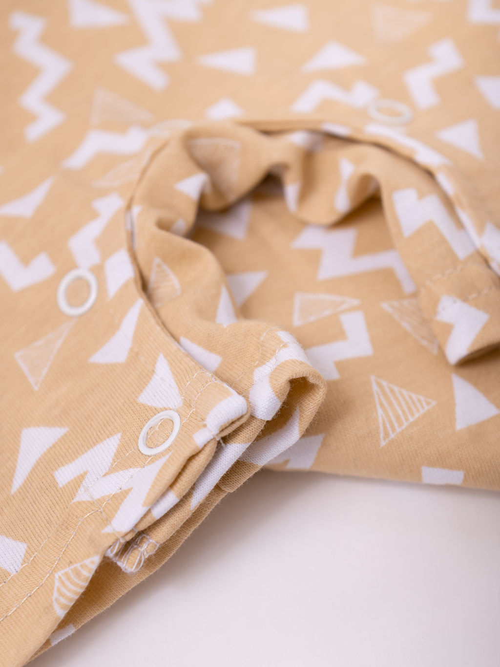 Песочник хлопковый с капюшоном, песочный - Lesi kids фото 2