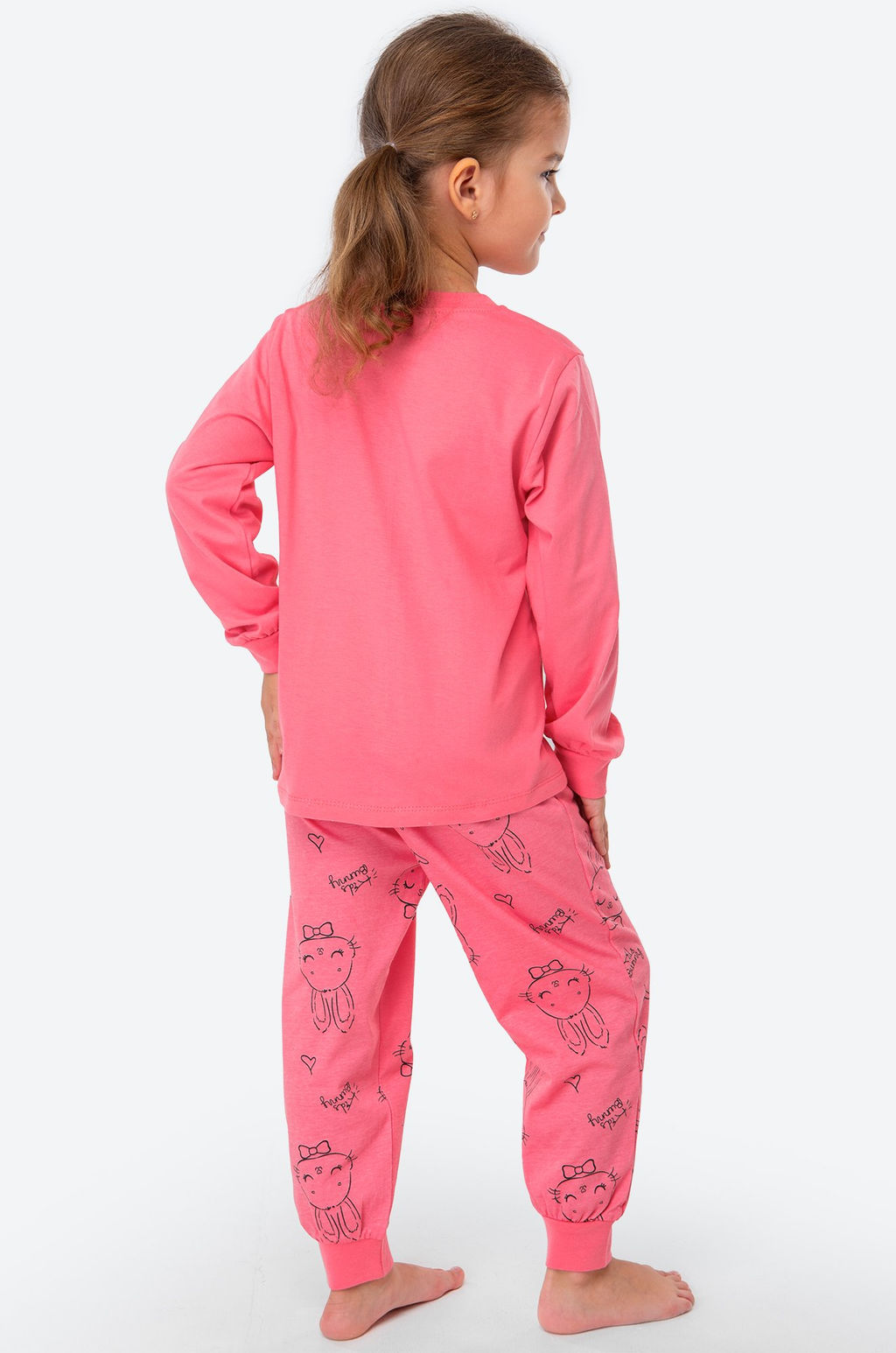 Хлопковая пижама для девочки Bonito  фото 4
