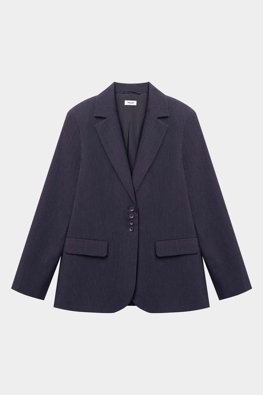 Жакет с маленькими пуговицами в полоску - Mollis фото 5