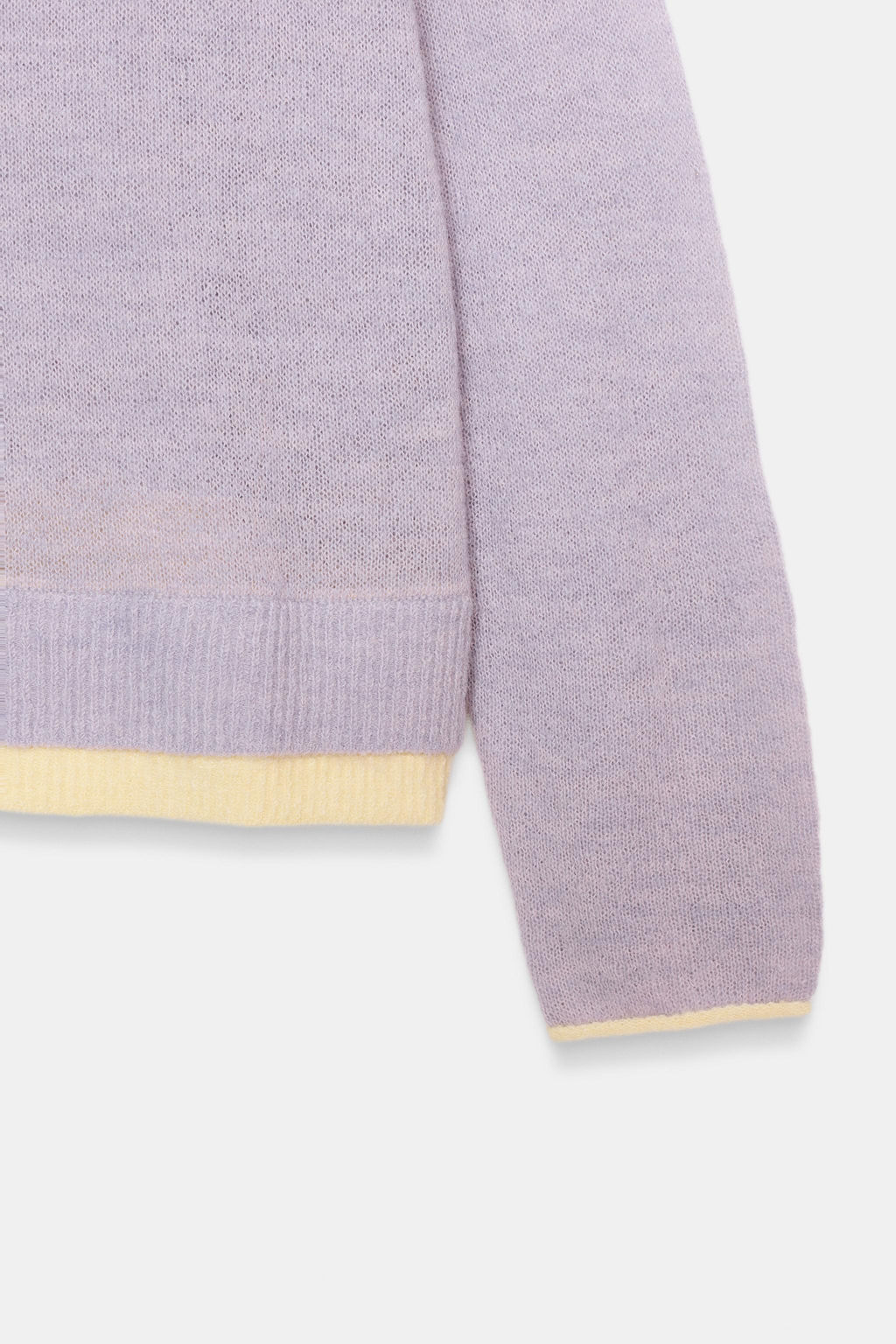 KNIT SWEATER WITH CONTRAST TRIMS - Zara фото 6