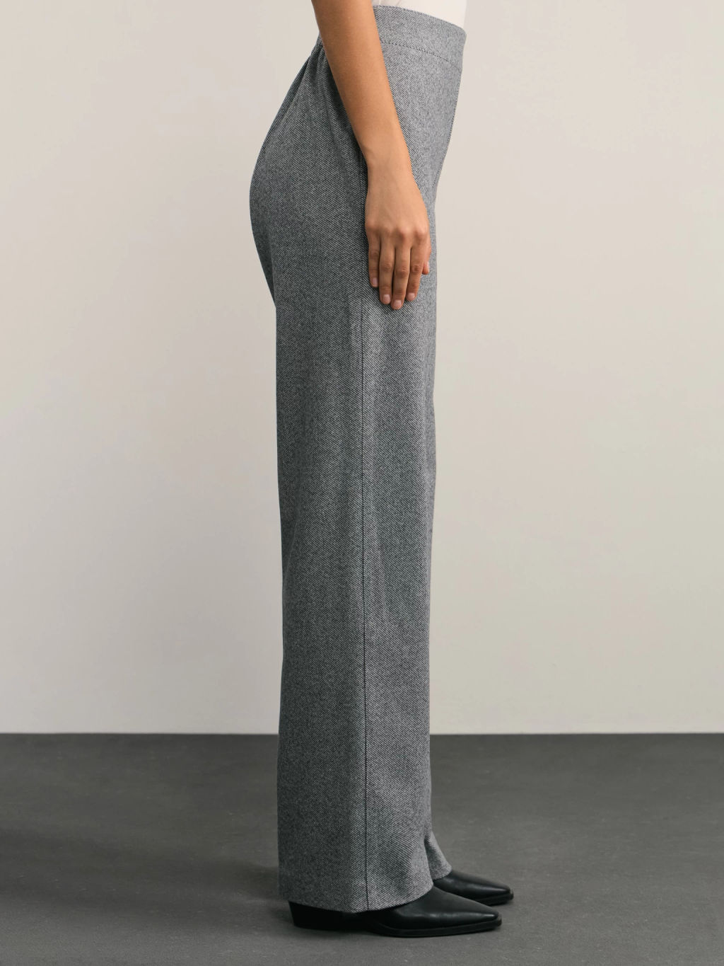 Прямые брюки с эластичным поясом / Zarina  фото 3