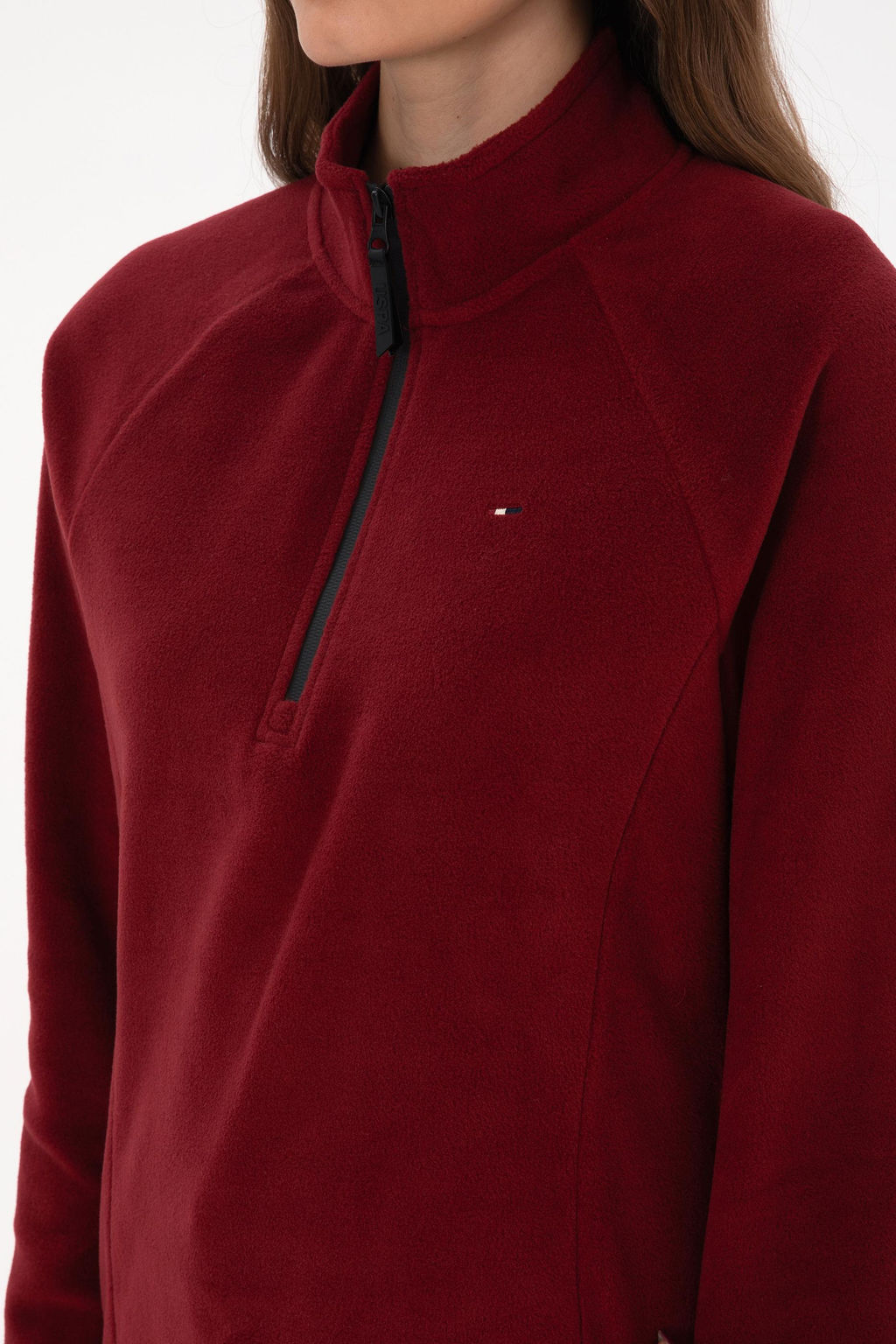 Kad_n Bordo Sweatshirt - U.s. polo assn фото 7