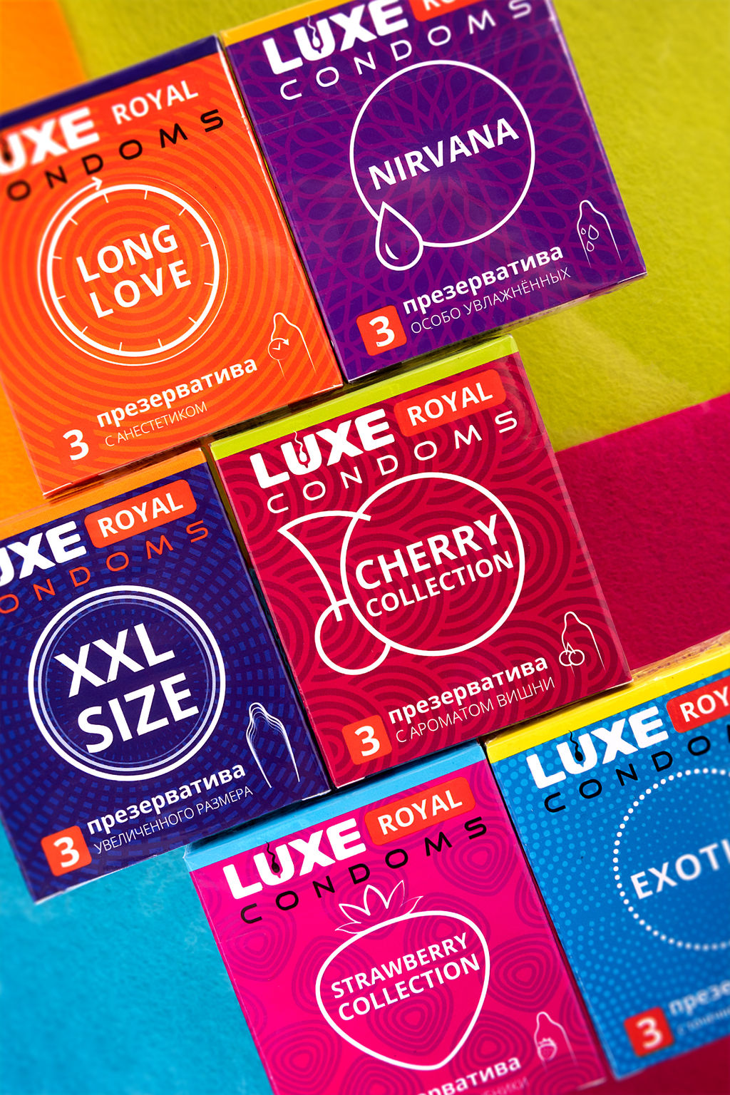 Презервативы Luxe, royal, XXL size, 18 см, 5,2 см, 3 шт.  фото 11