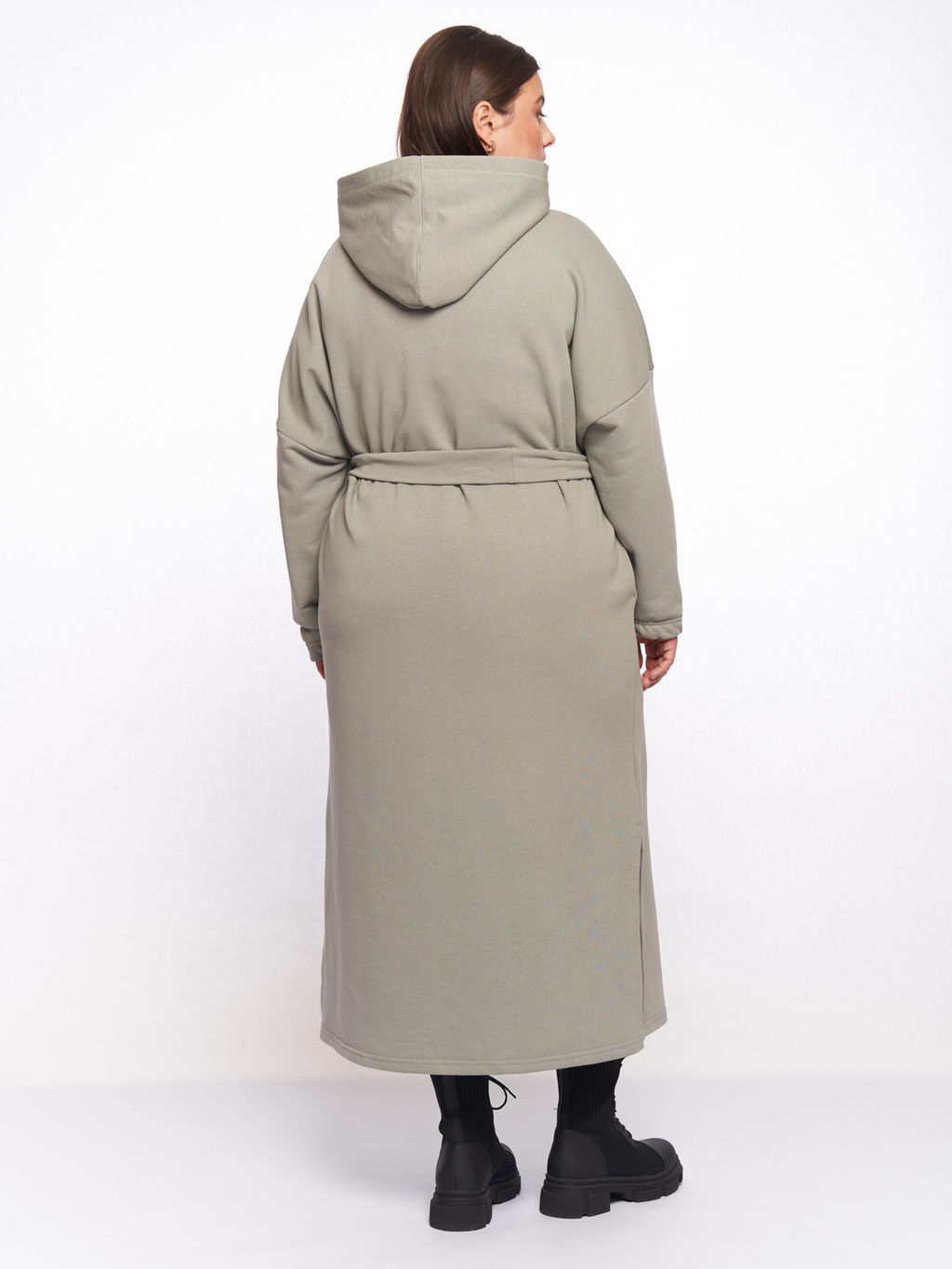 Платье с капюшоном PP83502GRN53