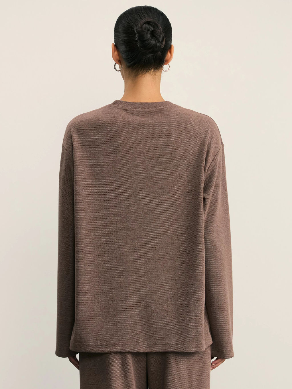 Лонгслив свободного кроя / Zarina  фото 4