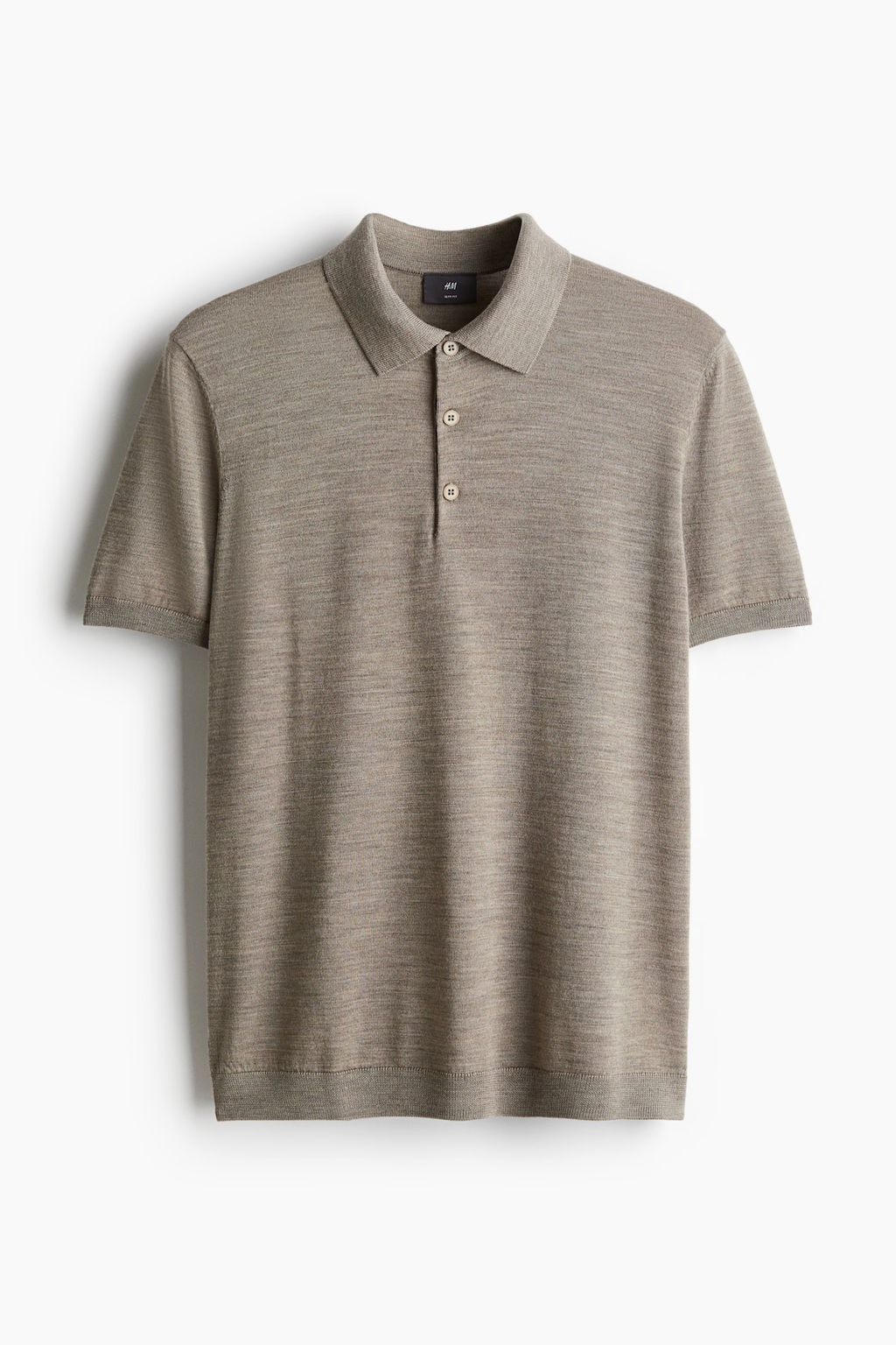 Polo de lana Slim Fit - H&m фото 6