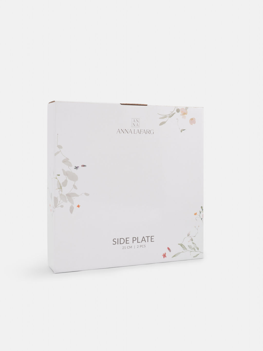 Тарелка закусочная, 21 см, 2 шт, фарфор N, белая, Цветы и листья, Primrose - Anna lafarg фото 9