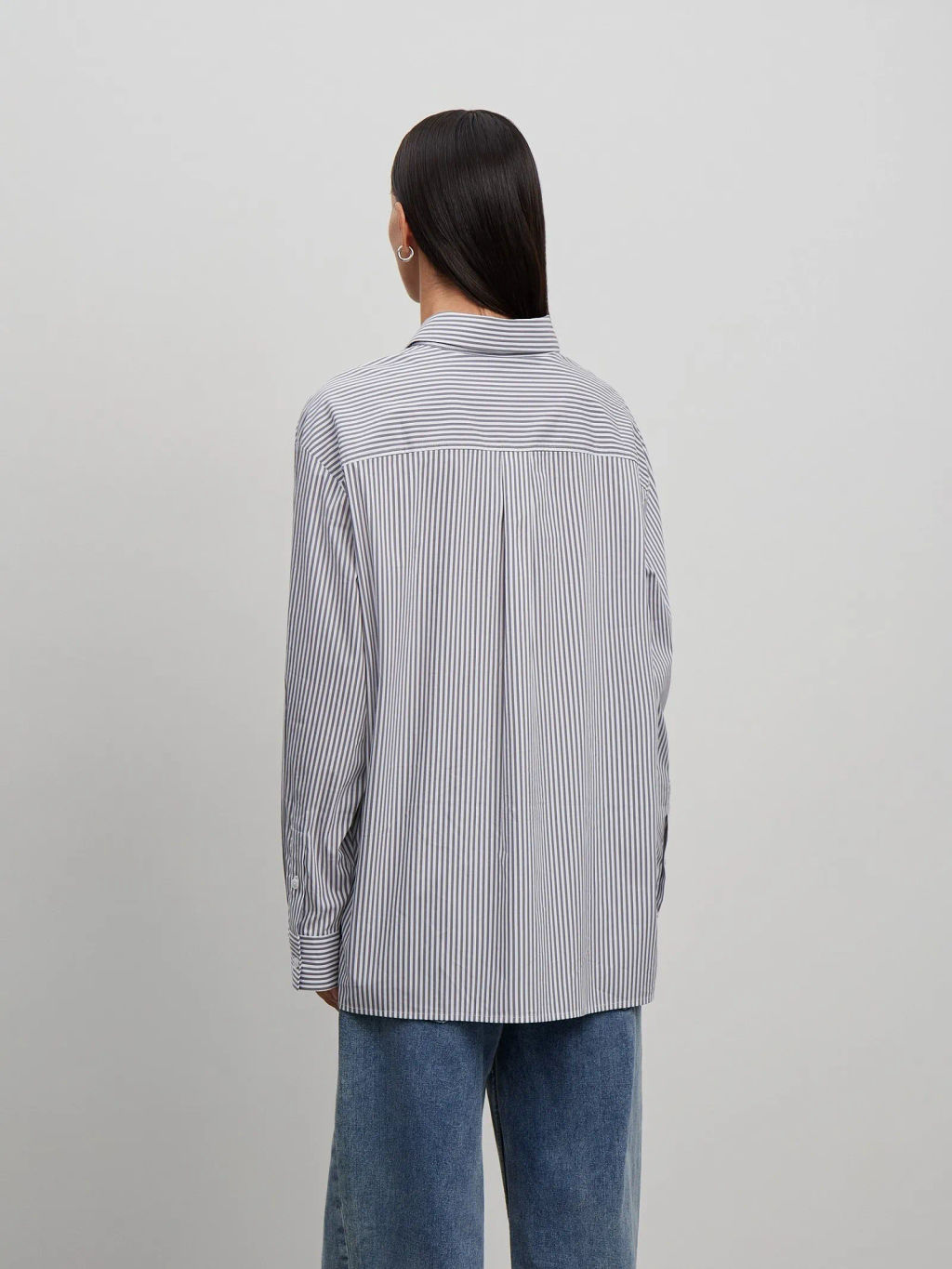 Рубашка в полоску - Emka фото 4