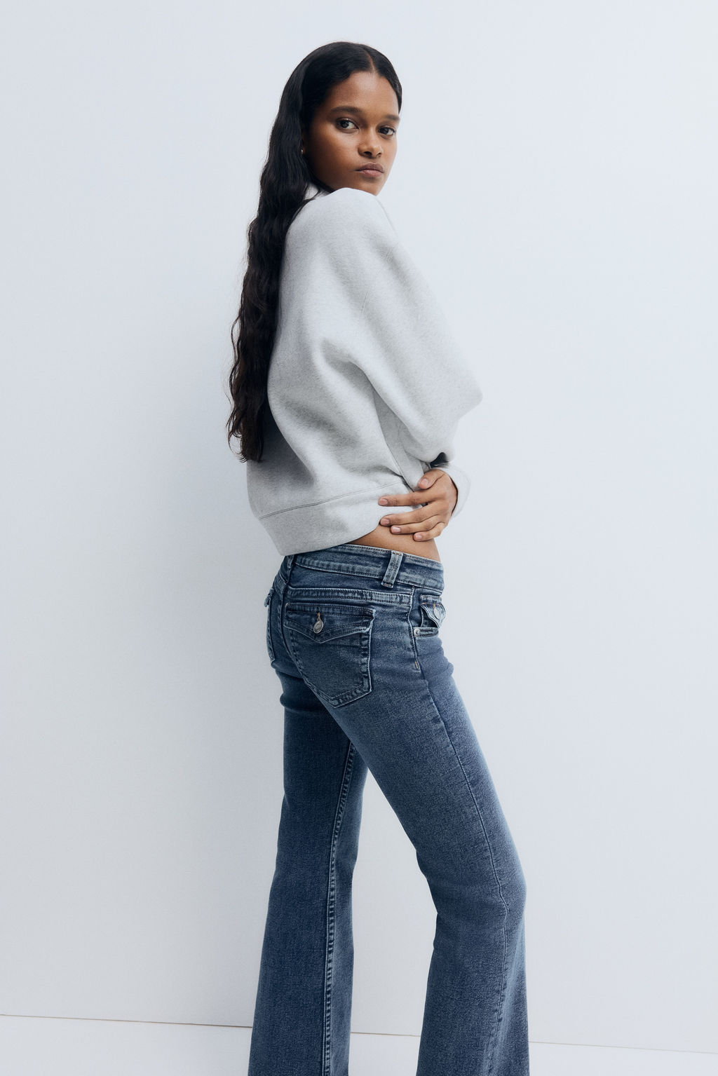 Flared Low Jeans - H&m фото 12