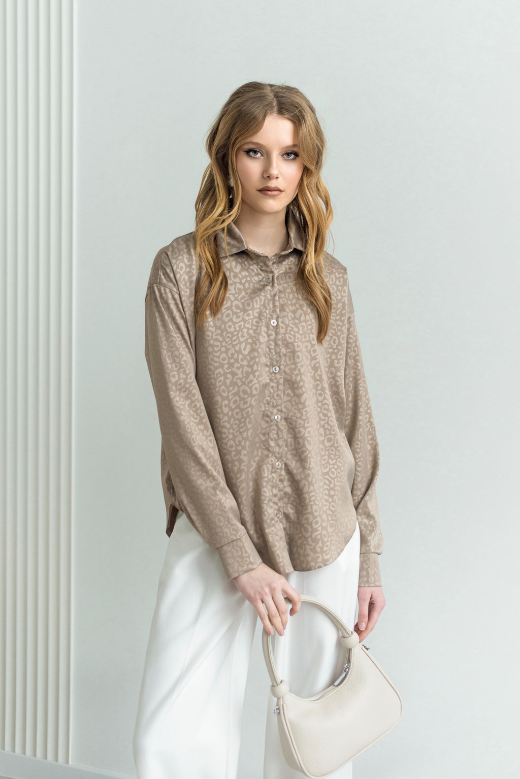 Блузка Мануэла (капучино)* - Nadi bordo фото 6