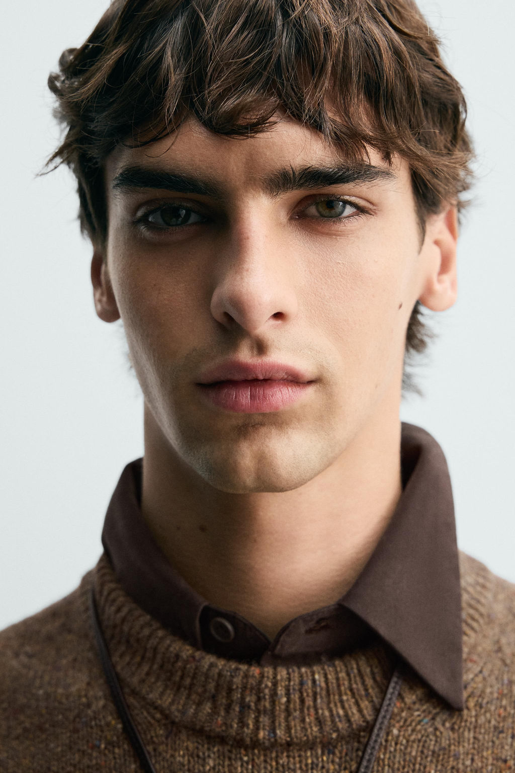 WOOL BLEND BUTTON-UP JUMPER - Zara фото 6