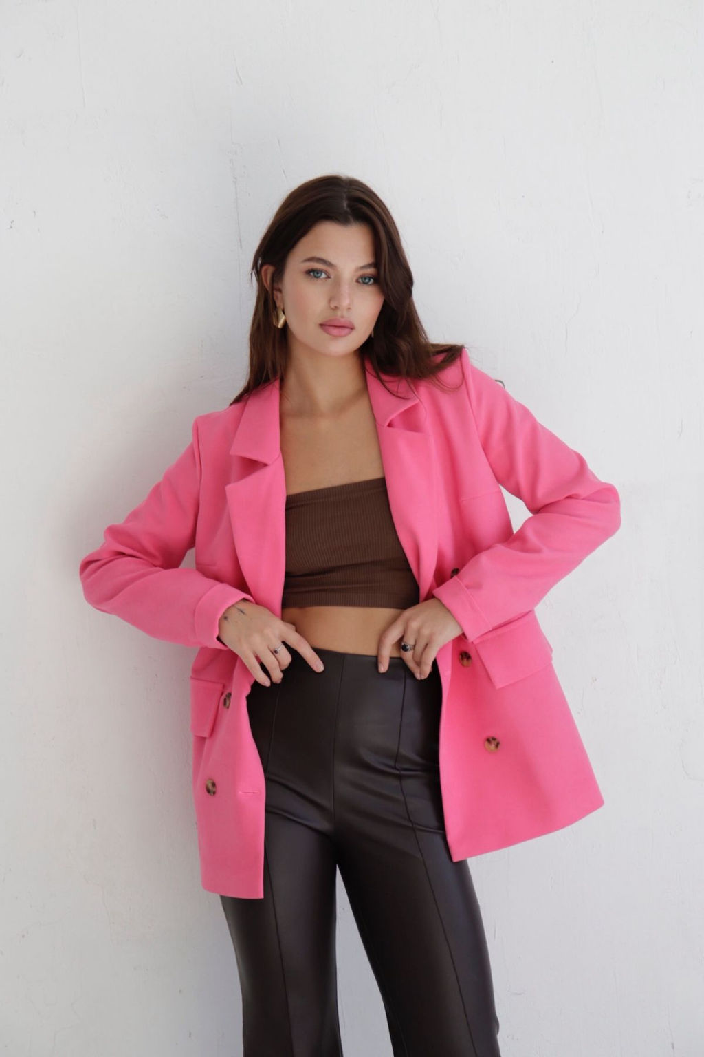 Двубортный жакет с английским воротником - Martichelli фото 102