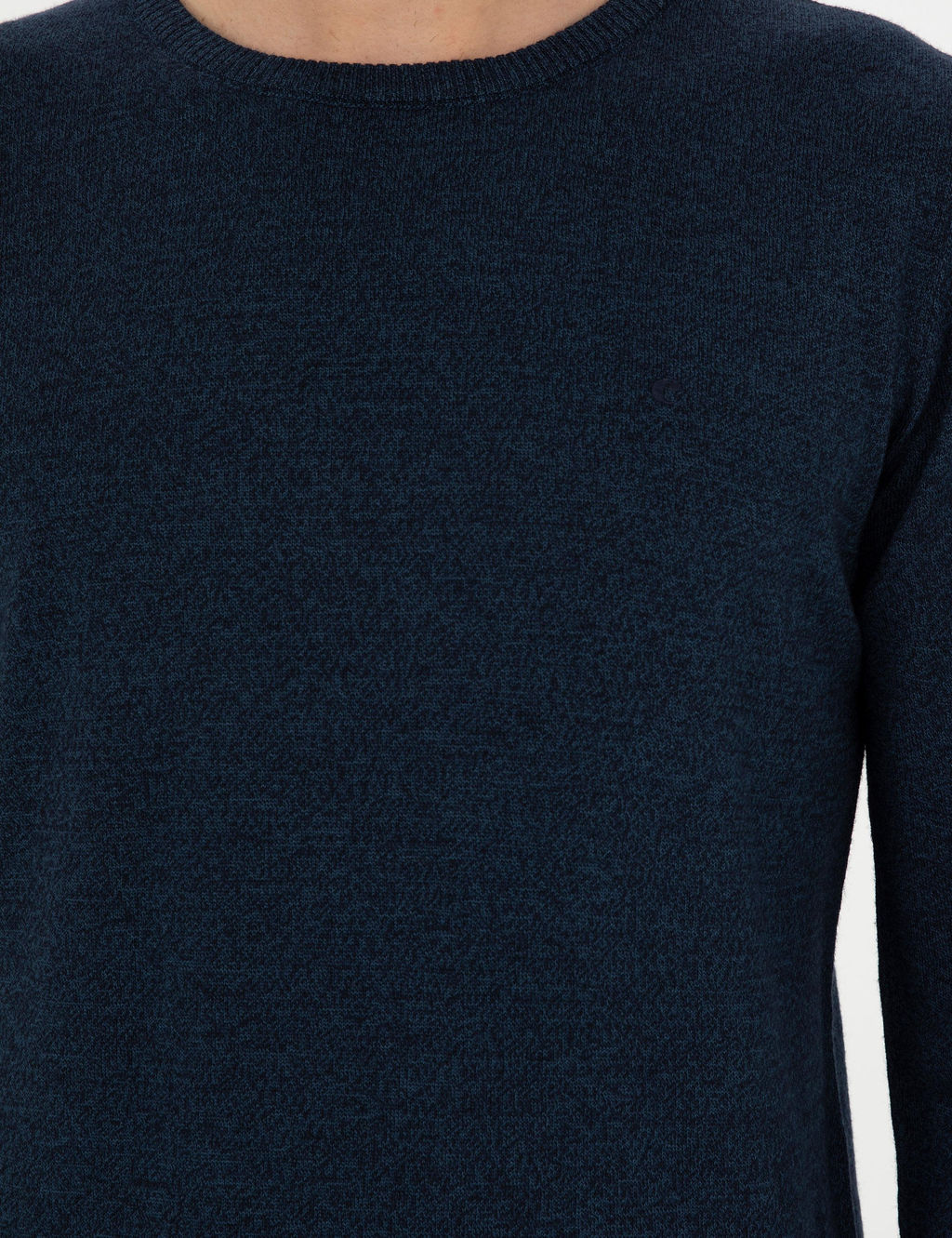 Темно-синий зауженный свитер - Cacharel фото 7