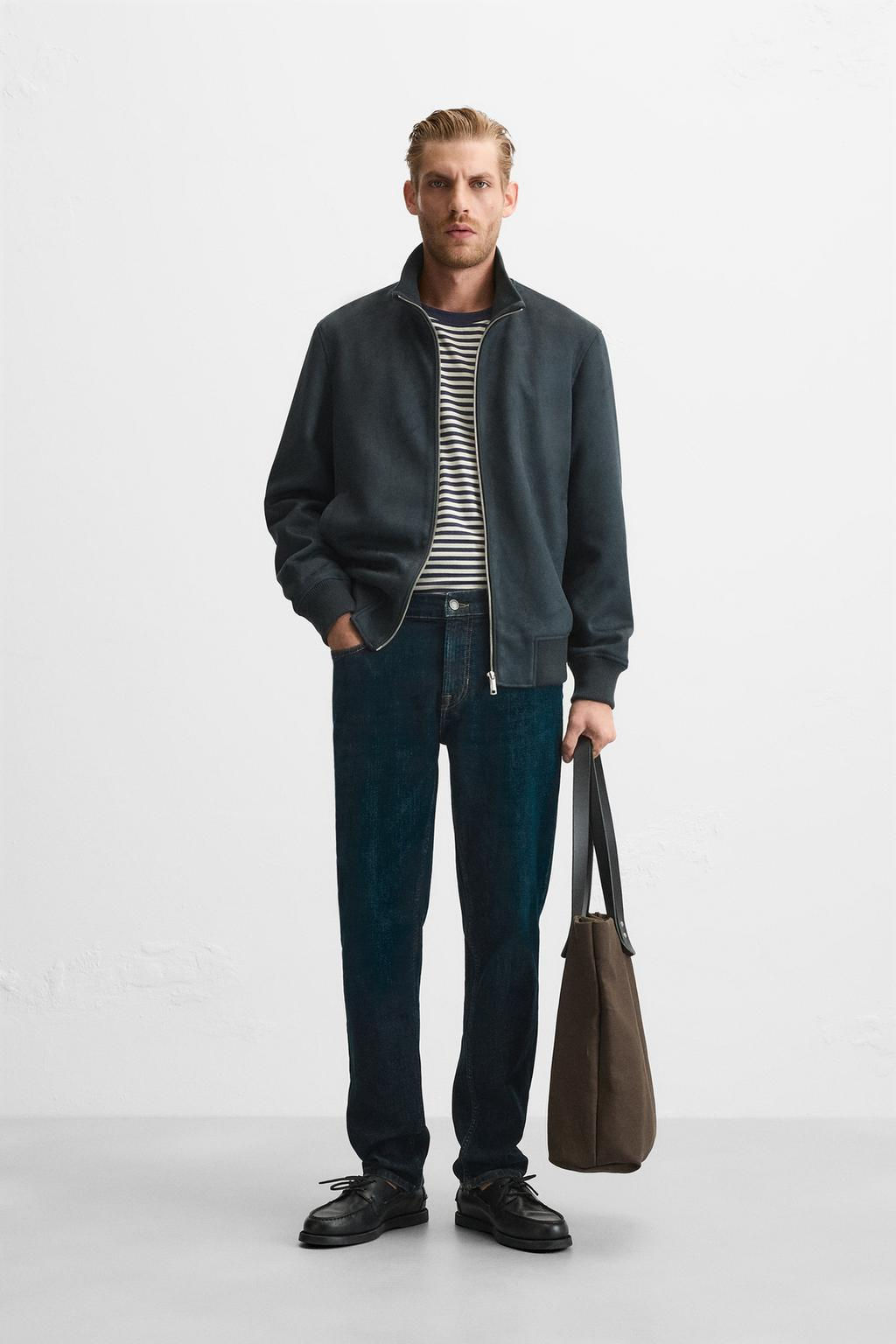 FAUX SUEDE JACKET - Zara фото 21