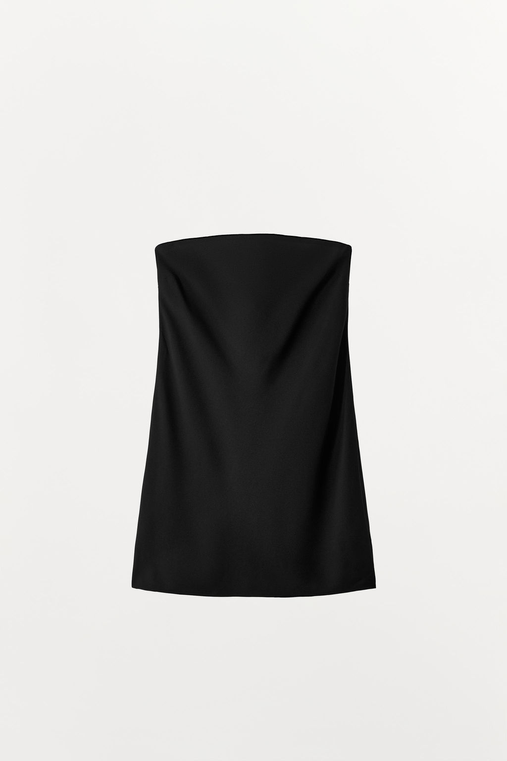 VESTIDO FORRO BANDEAU / Negro - Zara фото 2
