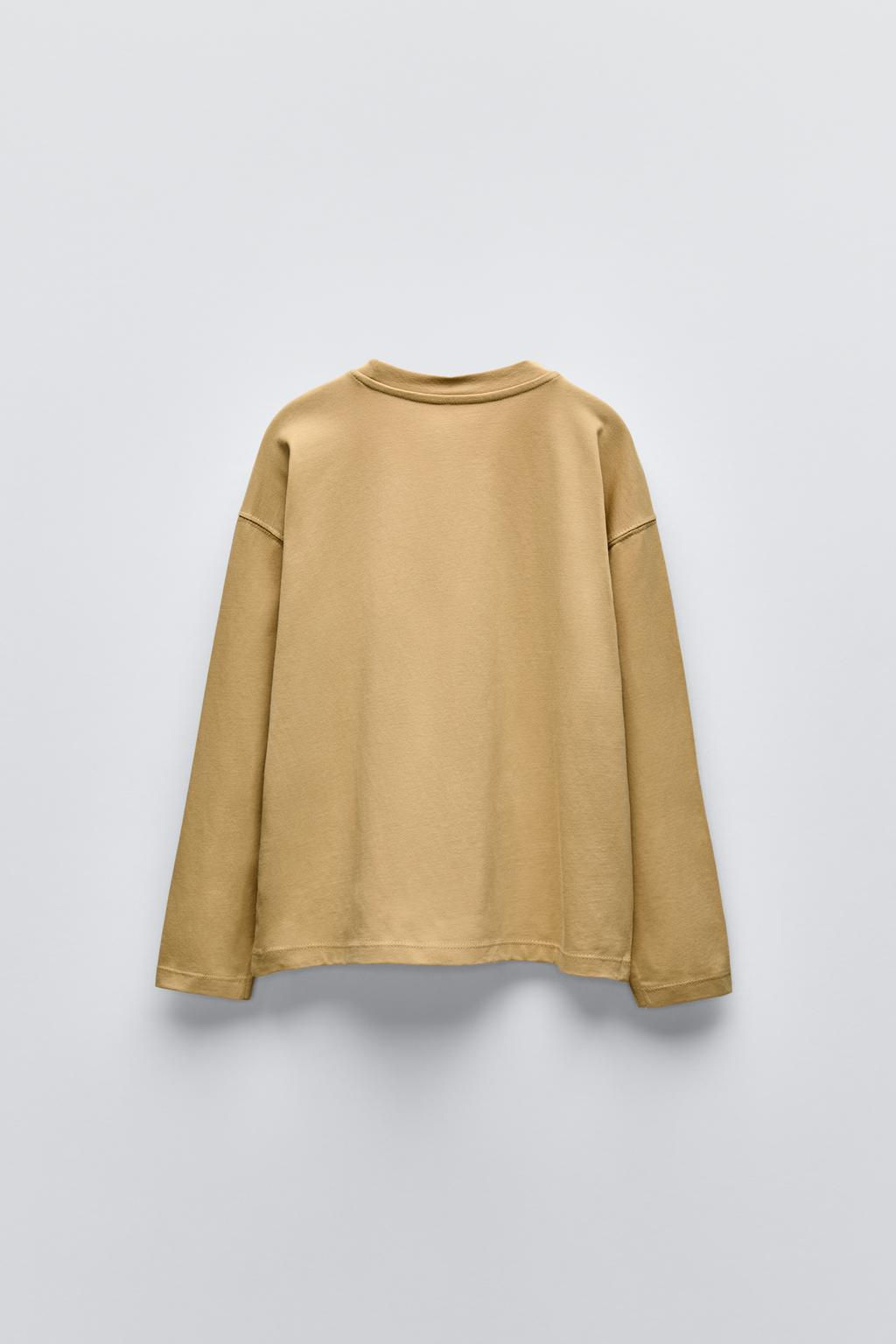 T-SHIRT WITH SLOGAN - Zara фото 11