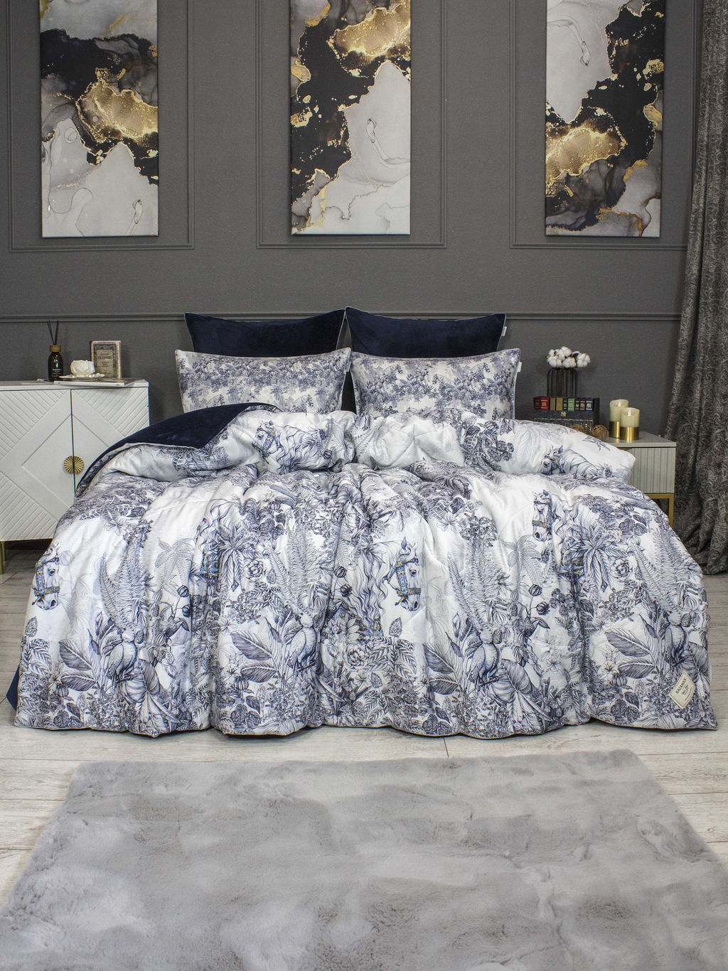 Фаворит (индиго жемчуг) ABC Egypt Cotton комплект