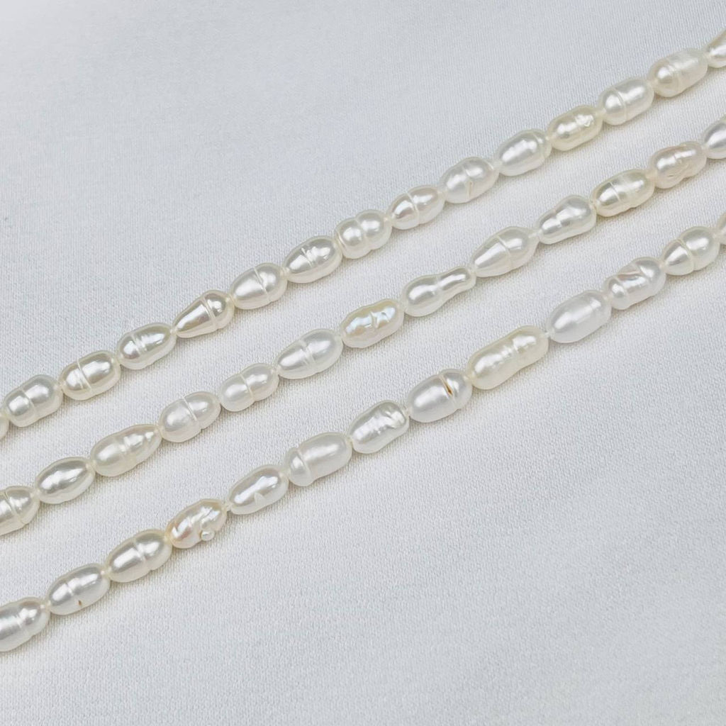Бусины для украшений из белого Жемчуга 36 см