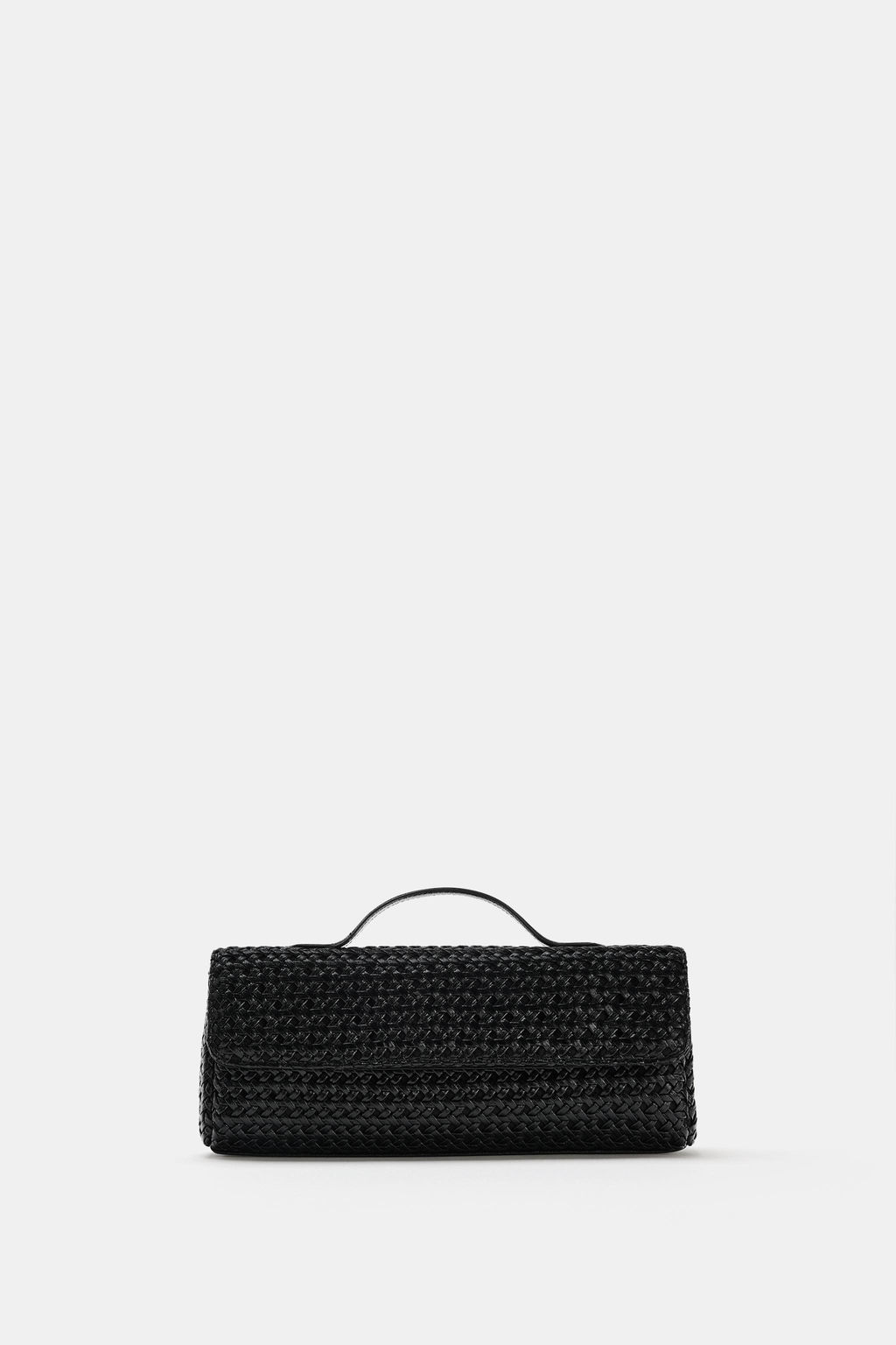 BOLSO SOBRE TRENZADO / Negro - Zara фото 3