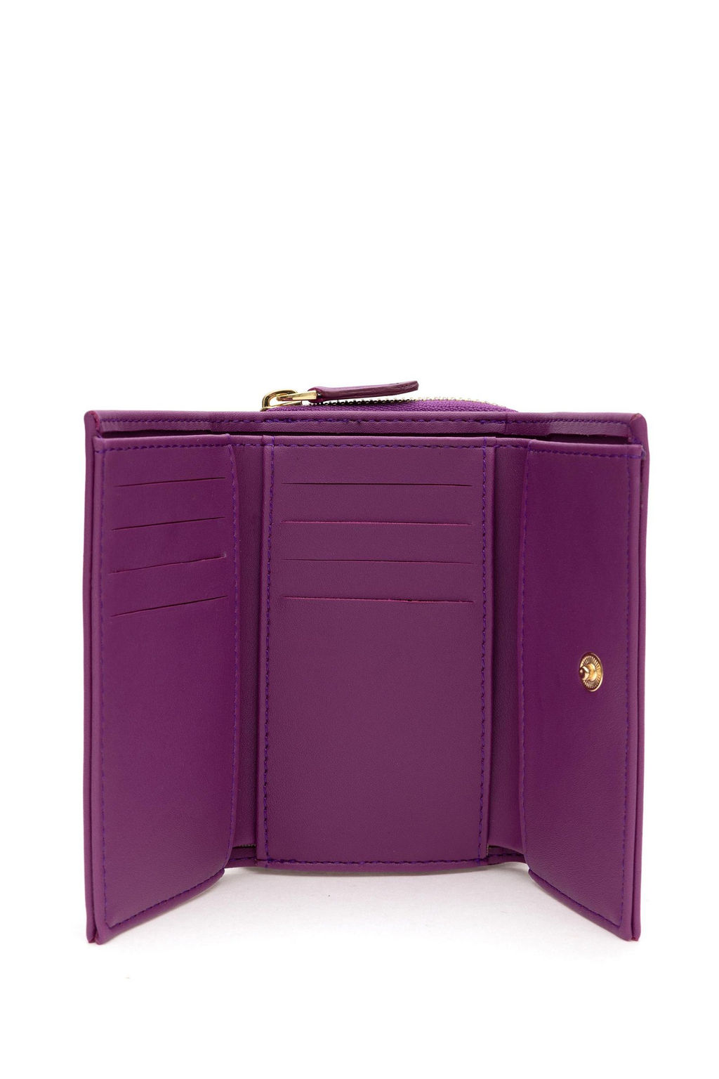 Женский фиолетовый кошелек Неожиданная скидка в корзине - U.s. polo assn фото 4