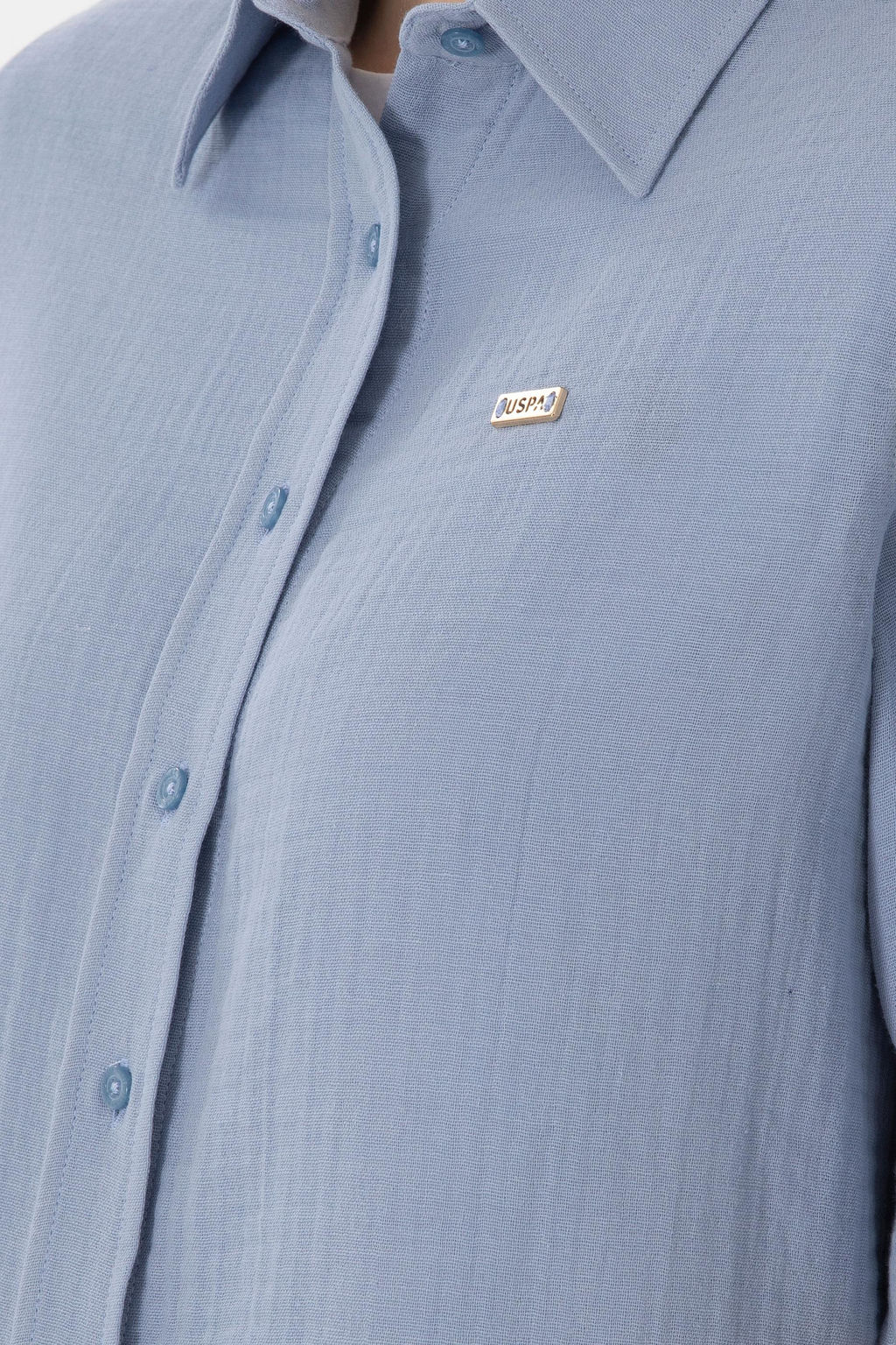 Kad_n Mavi Uzun Kollu G_mlek Sepette S_rpriz _ndirim - U.s. polo assn фото 7