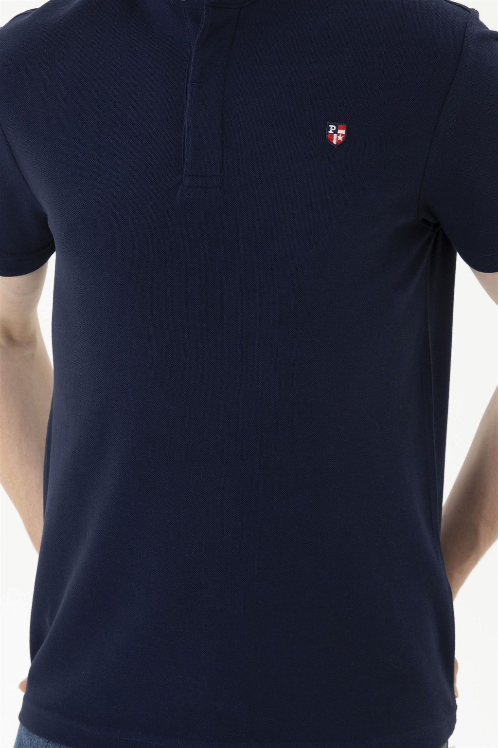 Мужская темно-синяя базовая футболка - U.s. polo assn фото 6