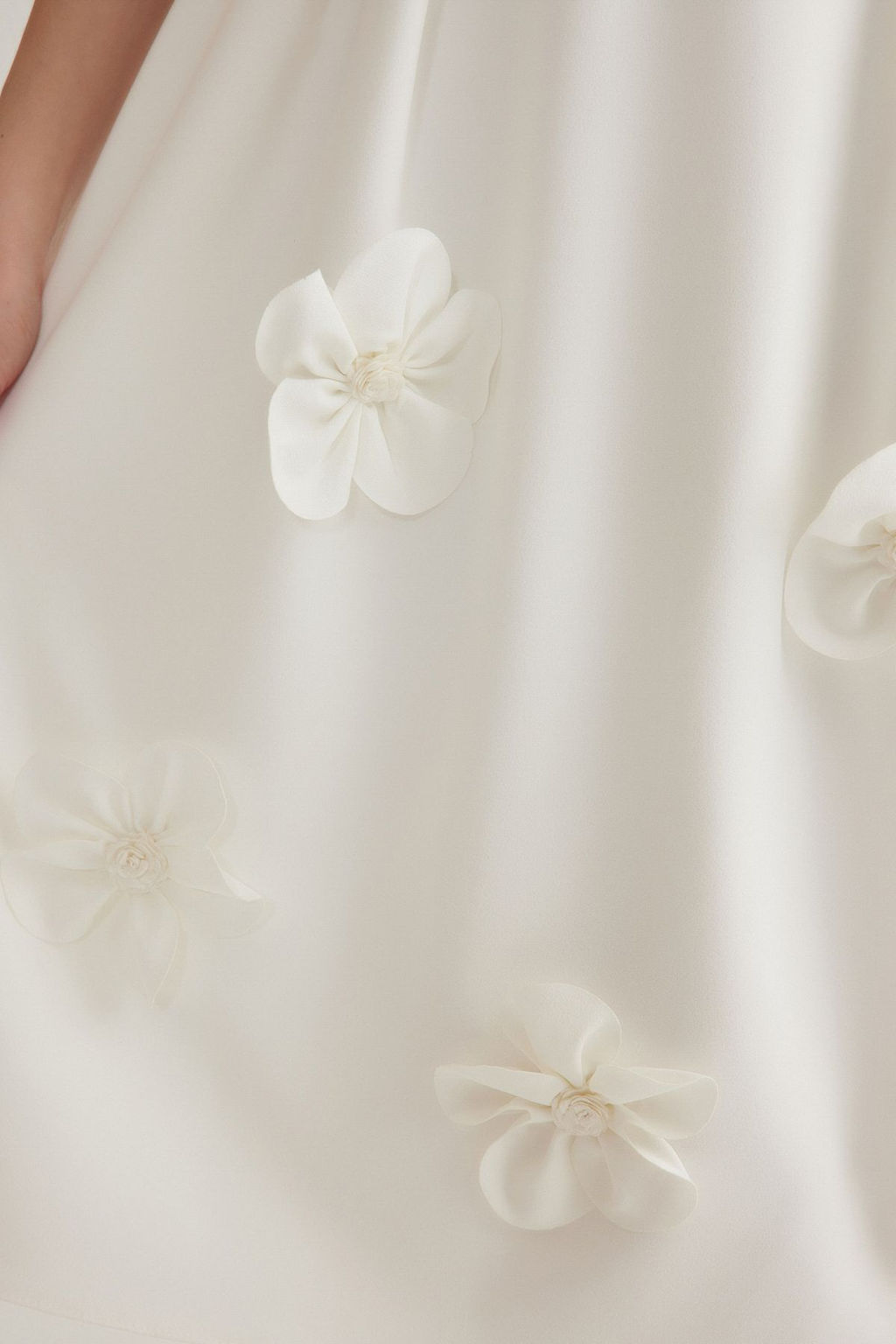 TRENDYOLMILLA Siyah A-Kesim V Yaka Cicek Detayl? Dokuma S?k Abiye Elbise TPRSS25EL00075  фото 9