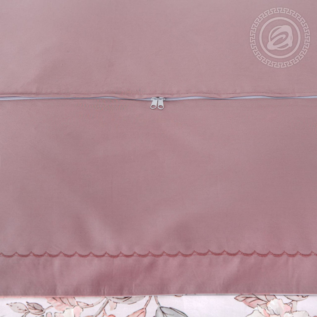 Постельное белье Мадлена (мако-сатин) Евро/Пододеяльник (молния, ушки): 1 шт.- 220*200; Простыня: 1 шт.- 260*240; Наволочка (молния, ушки): 2 шт.- 70*70; Наволочка (молния, ушки): 2 шт.- 50*70 Мако - сатин