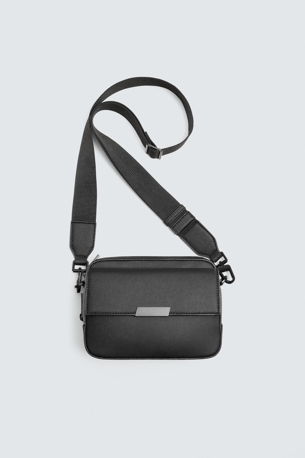 TEXTURED CROSSBODY BAG - Zara фото 9