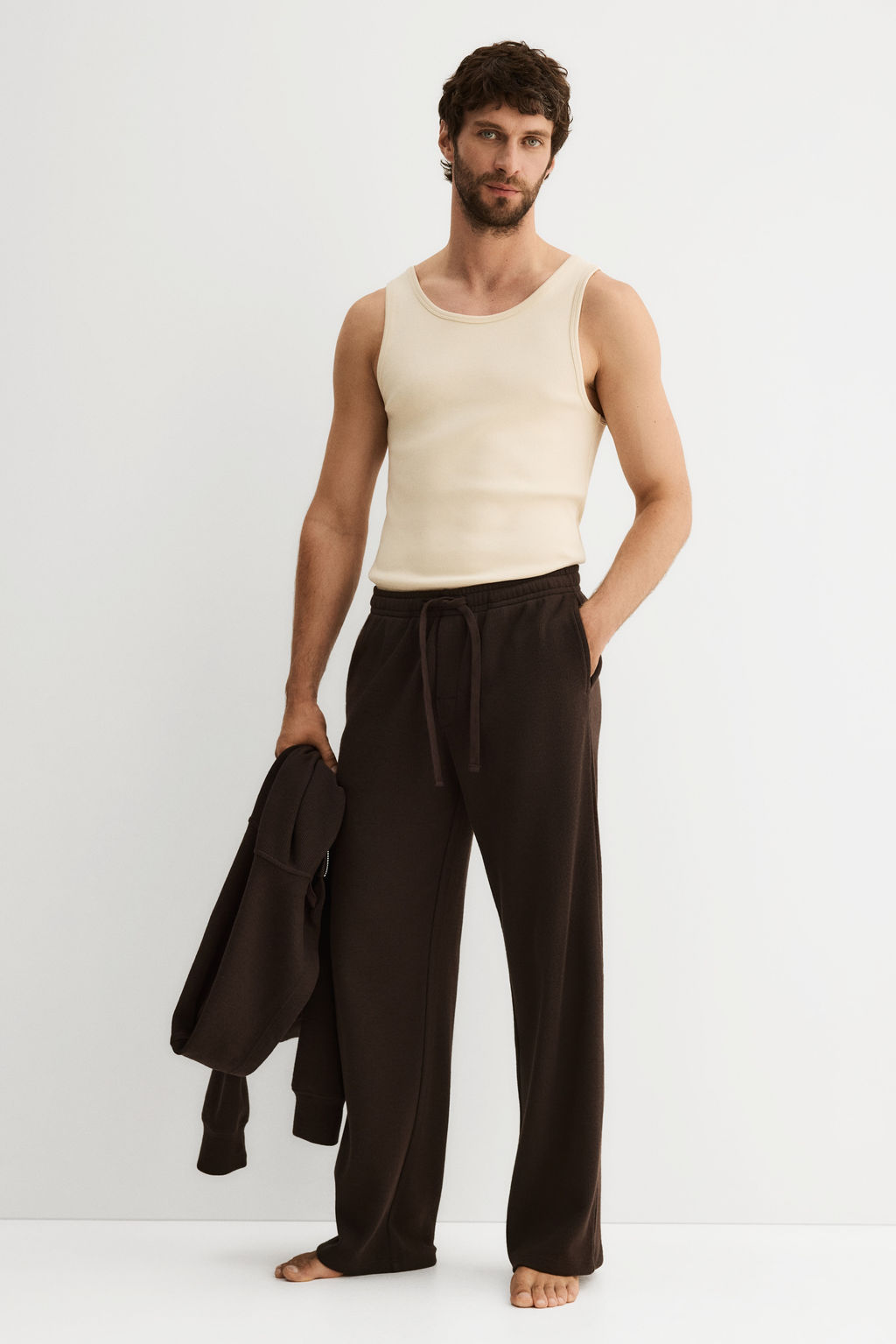 Pantal?n de punto Loose Fit - H&m фото 3