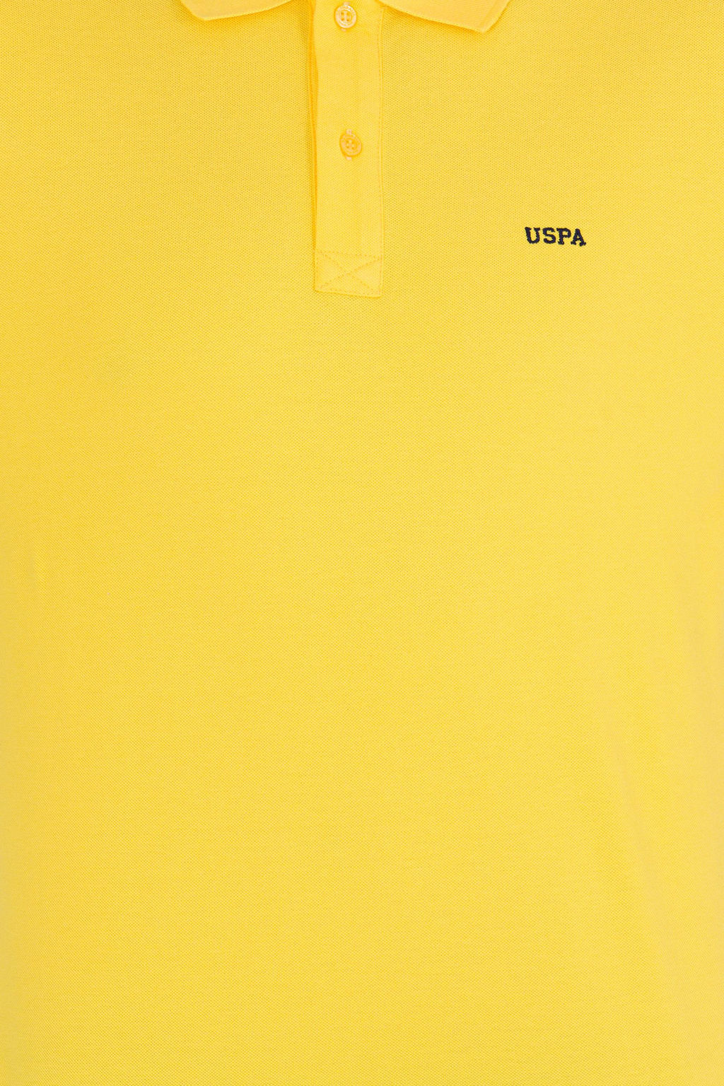 U. S. Polo Assn Мужская темно-желтая базовая футболка с воротником-поло - U.s. polo assn фото 14