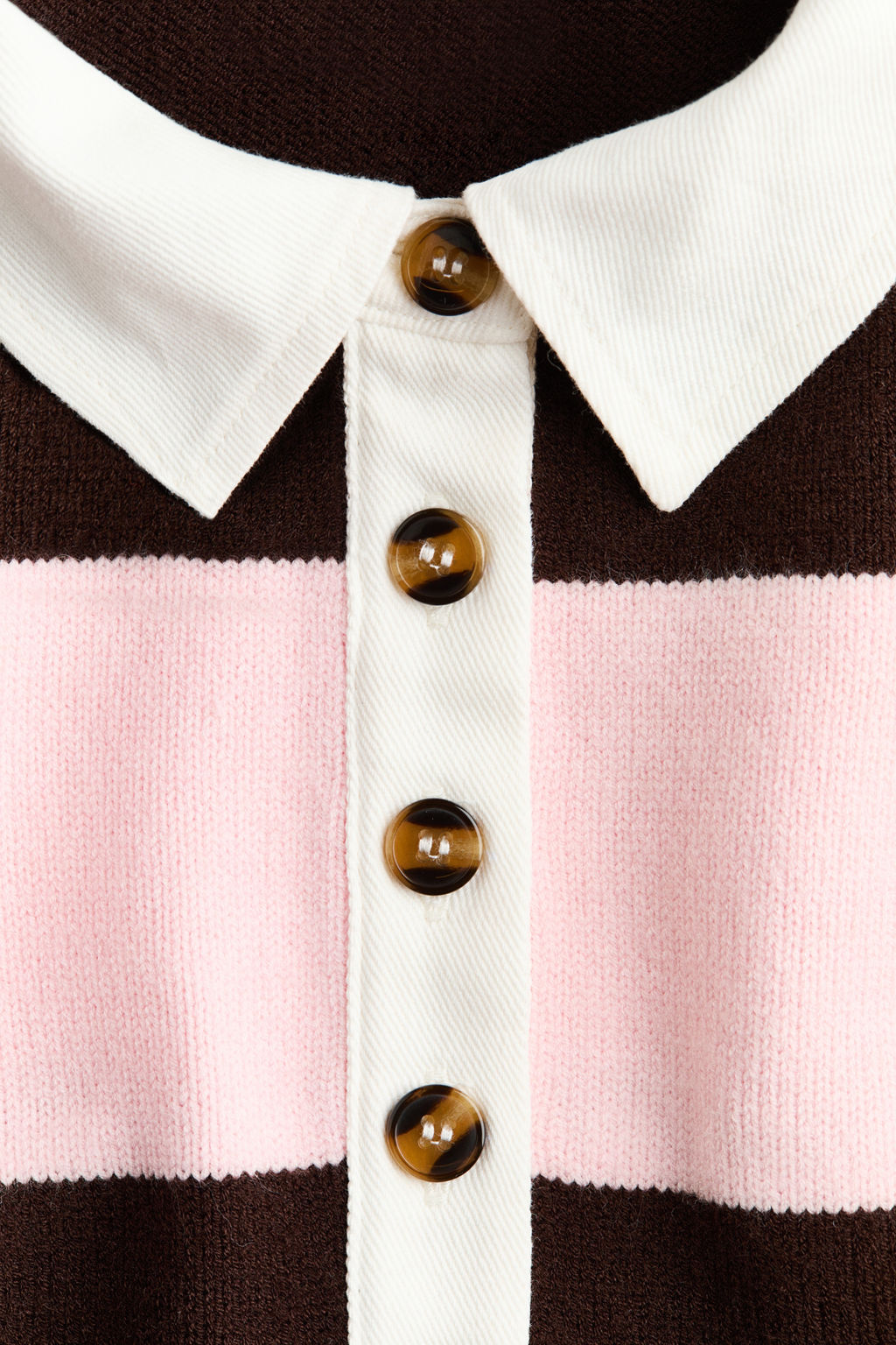Jersey con cuello camisero - H&m фото 4