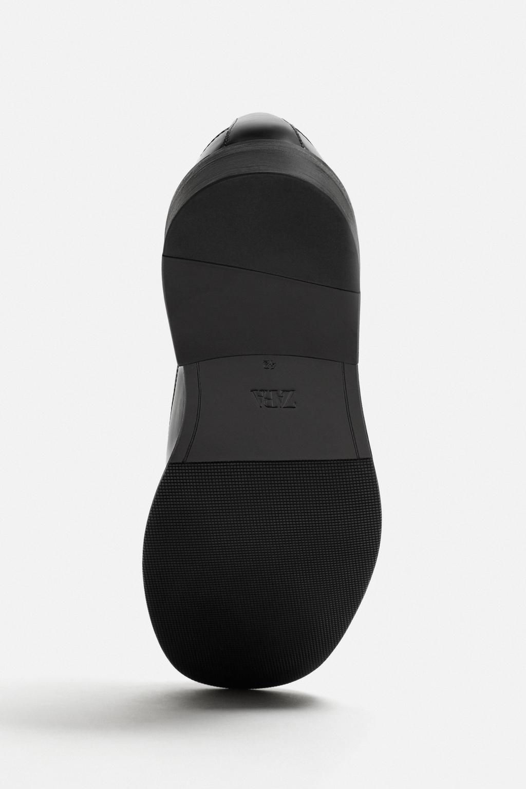 LEATHER SHOES - LIMITED EDITION - Zara фото 5