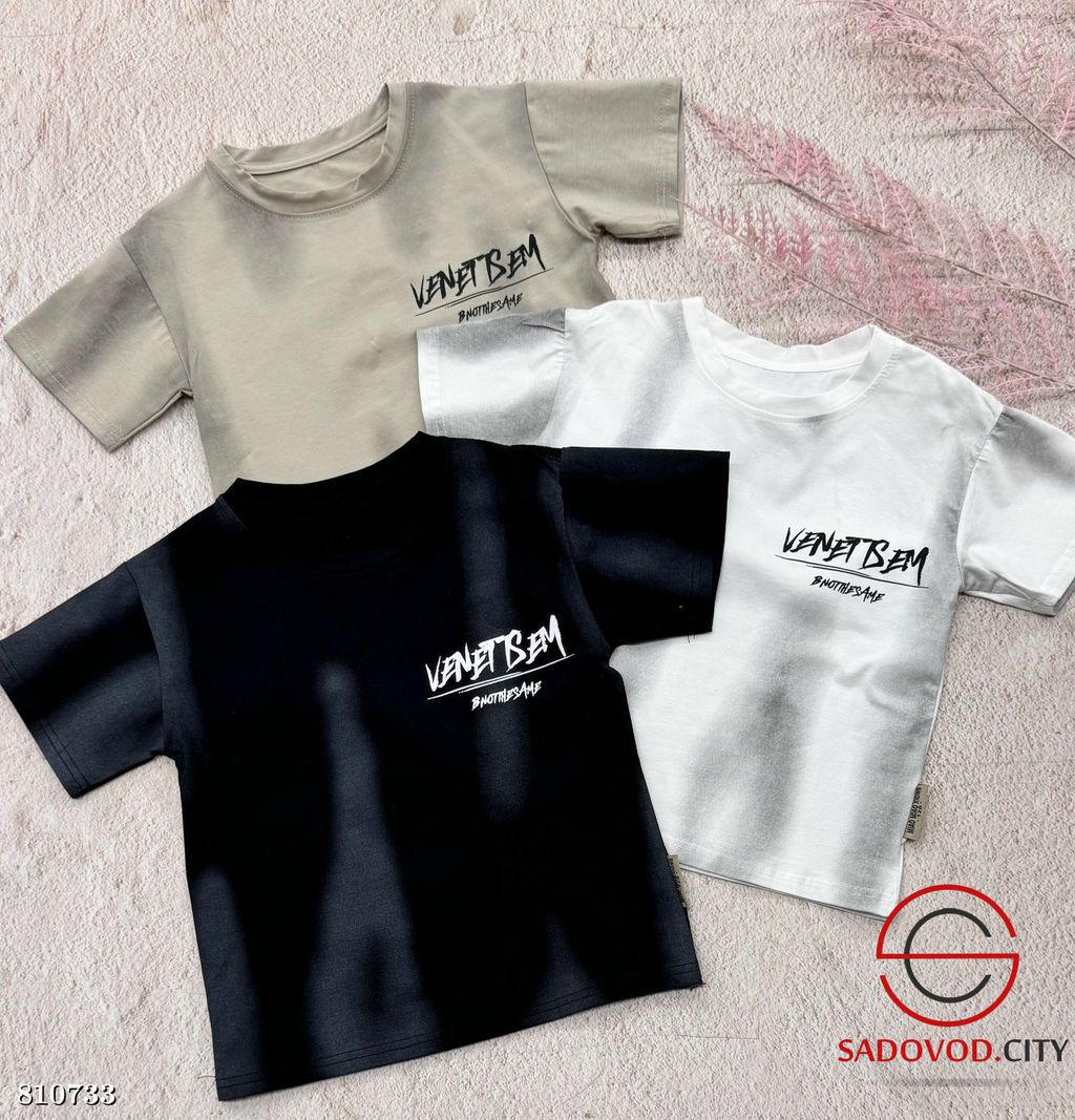 Футболка с принтом, хлопок