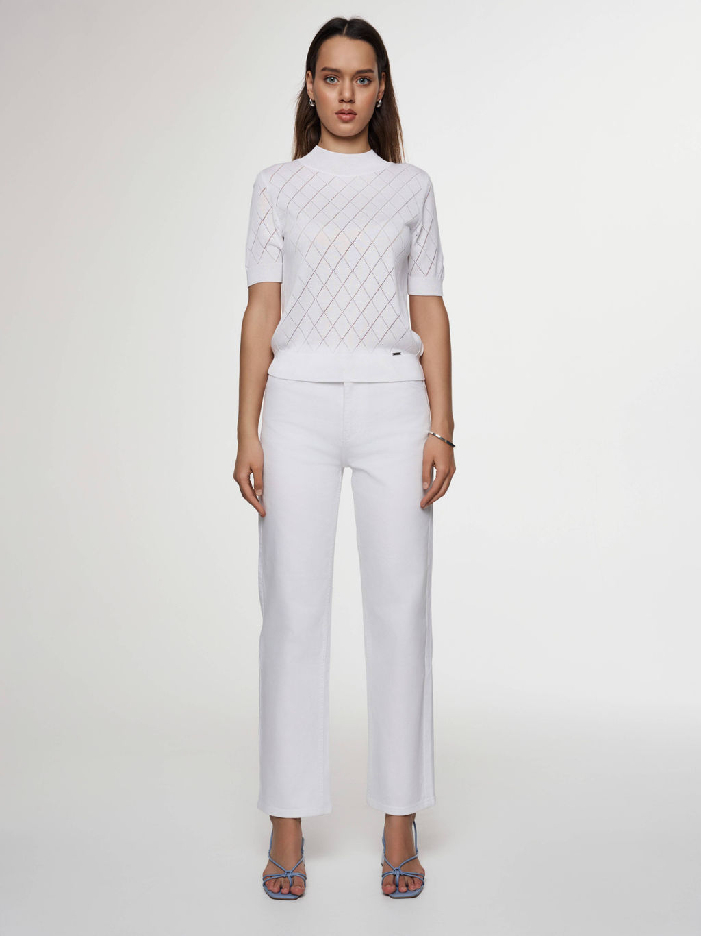 CONTE LDK 2323 Джемпер женский white - Conte elegant фото 3