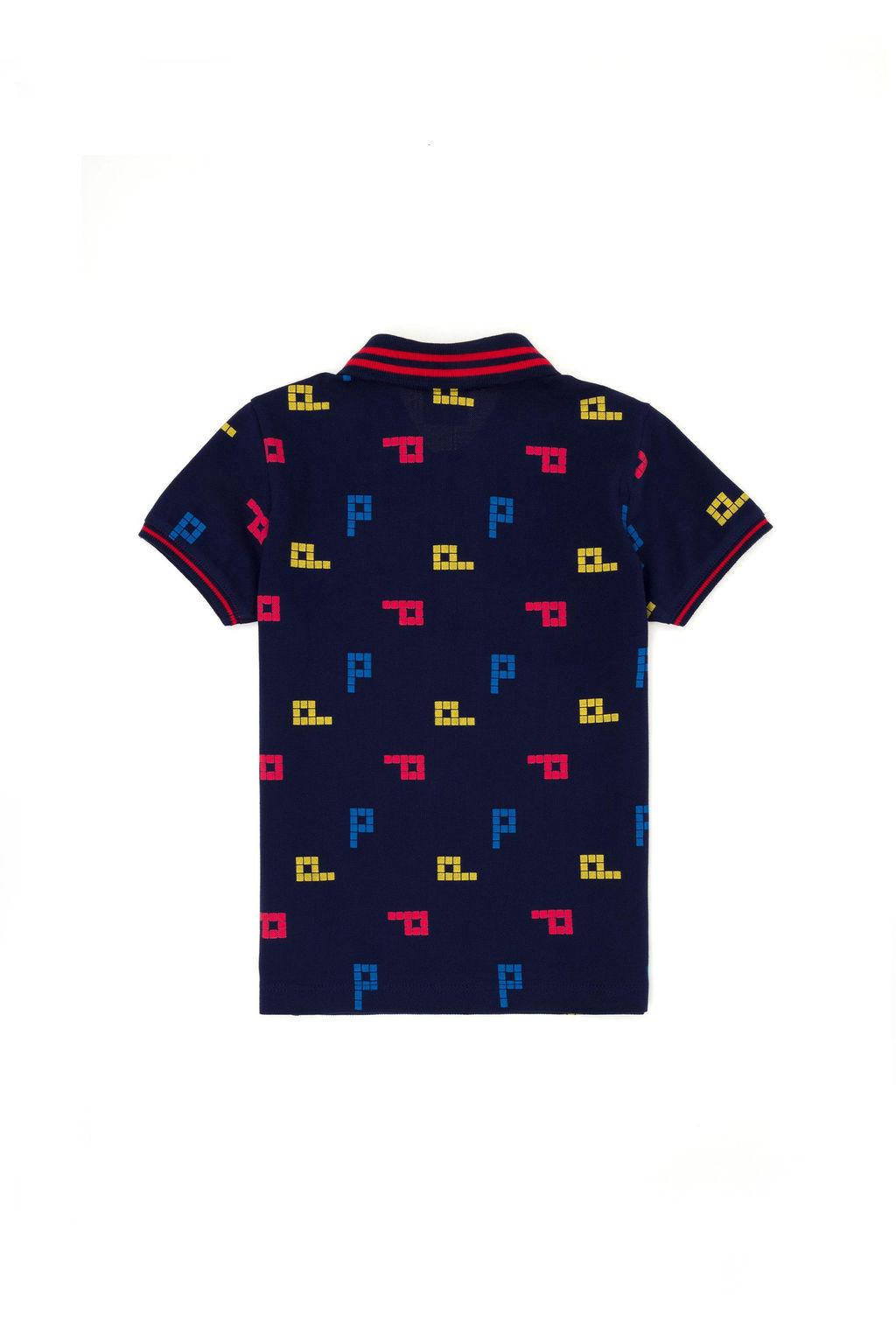 U. S. Polo Assn Темно-синяя футболка с воротником-поло для мальчика - U.s. polo assn фото 2