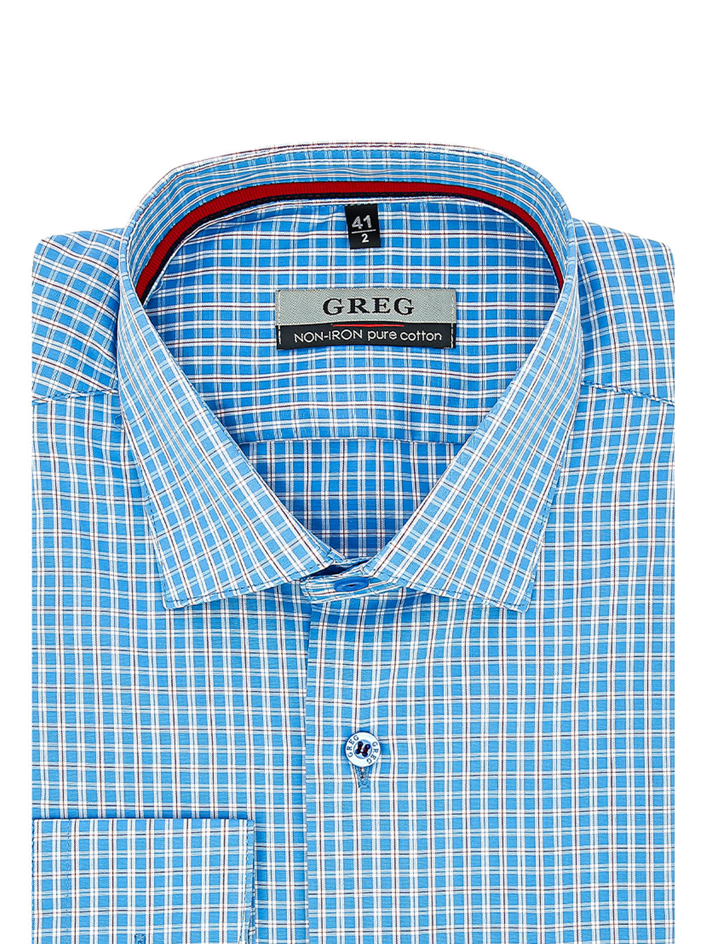 Сорочка мужская длинный рукав GREG 265/111/2572/1p