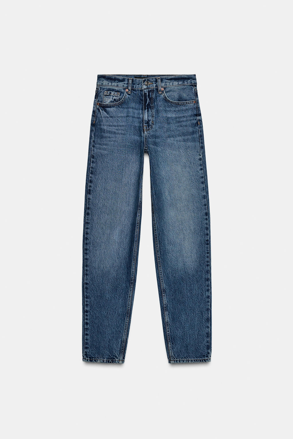 Z1975 HIGH-WAIST SLIM FIT JEANS - Zara фото 8