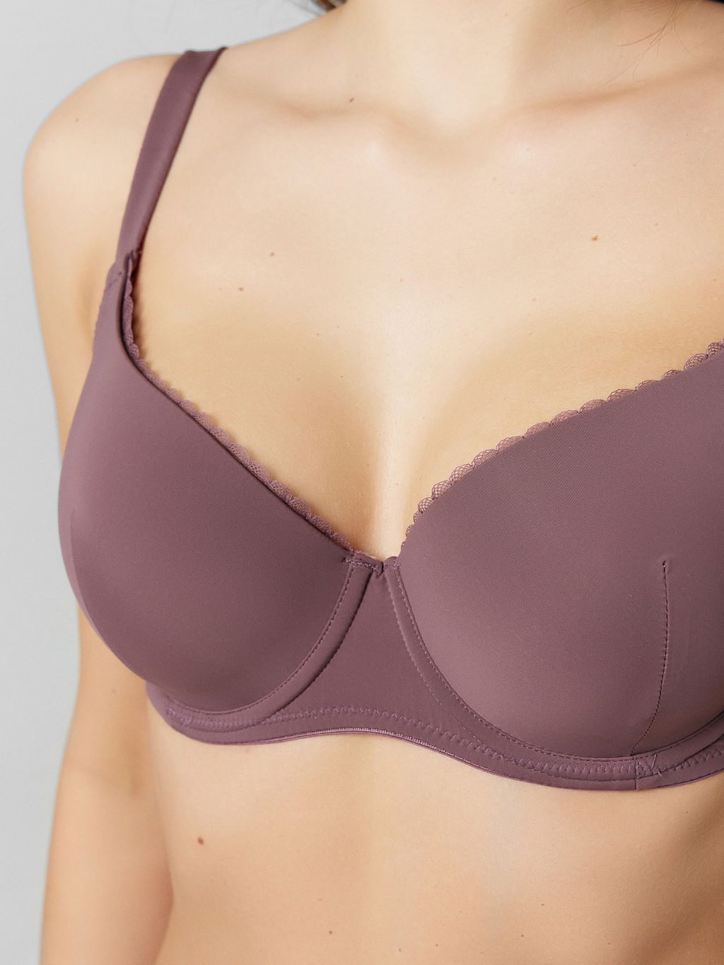 Бюстгальтер макси женский фиолетовый крокус 512469