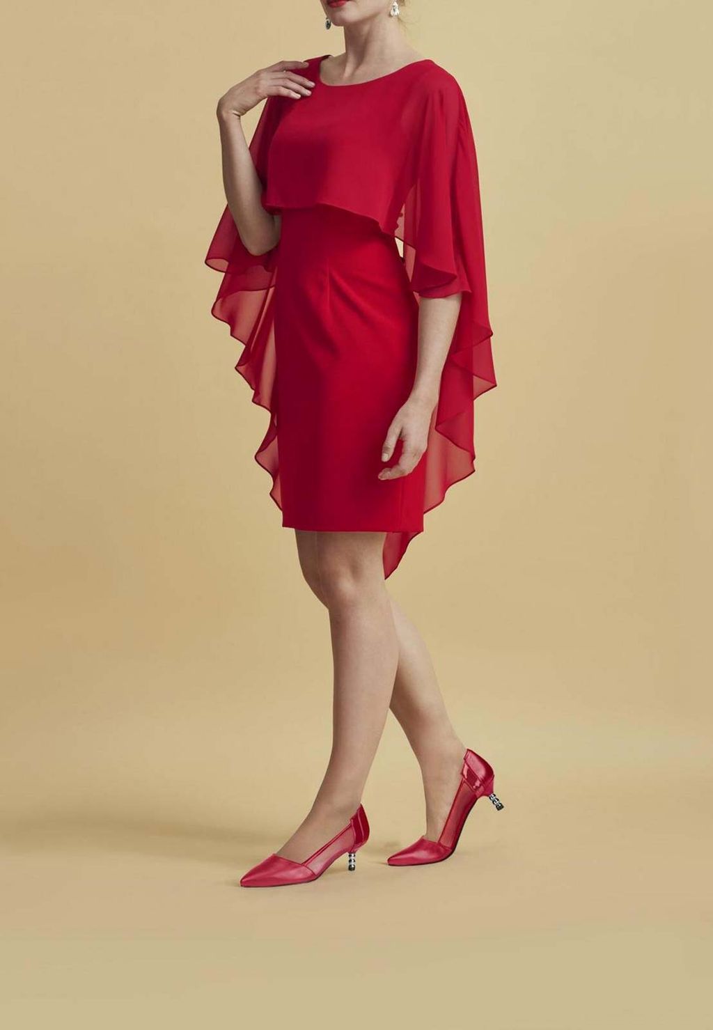 Платье, красное - Heine фото 6