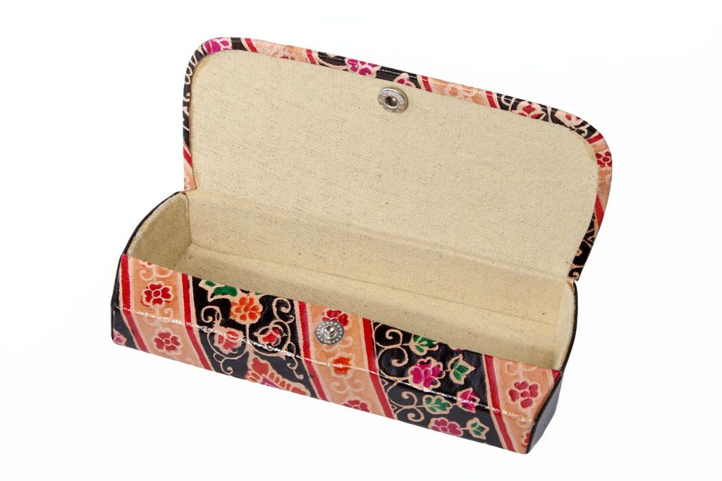 Футляр для очков ручной принт № 018/19 - Ганг фото 3