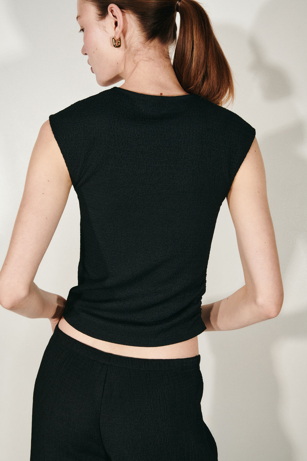 Top en punto texturizado - H&m фото 6