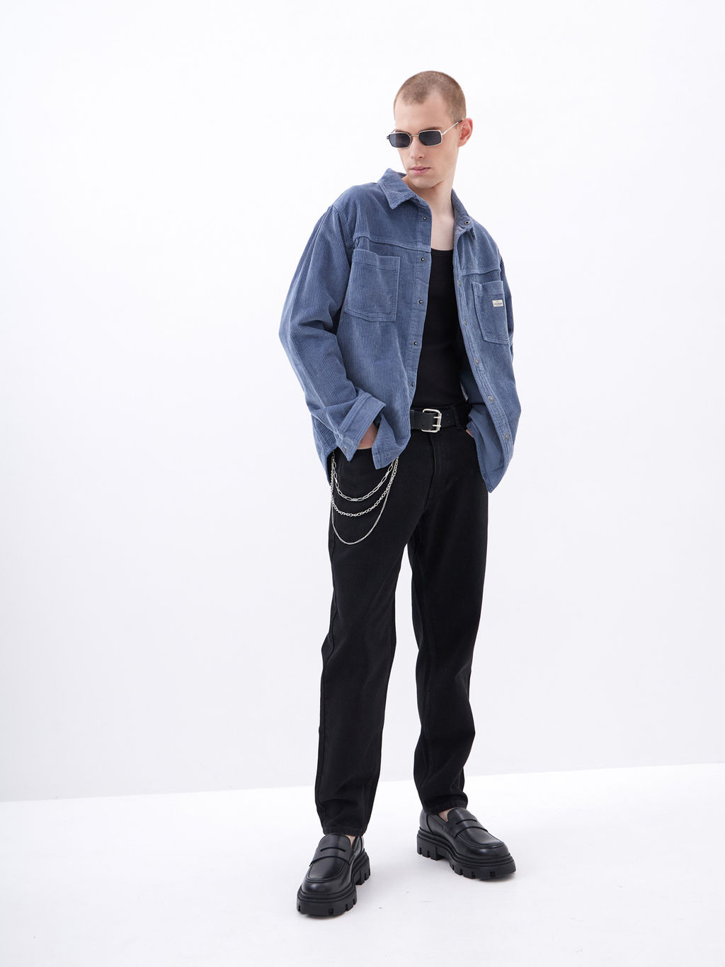 Мужские джинсы TAPER-SLIM - Mossmore фото 33